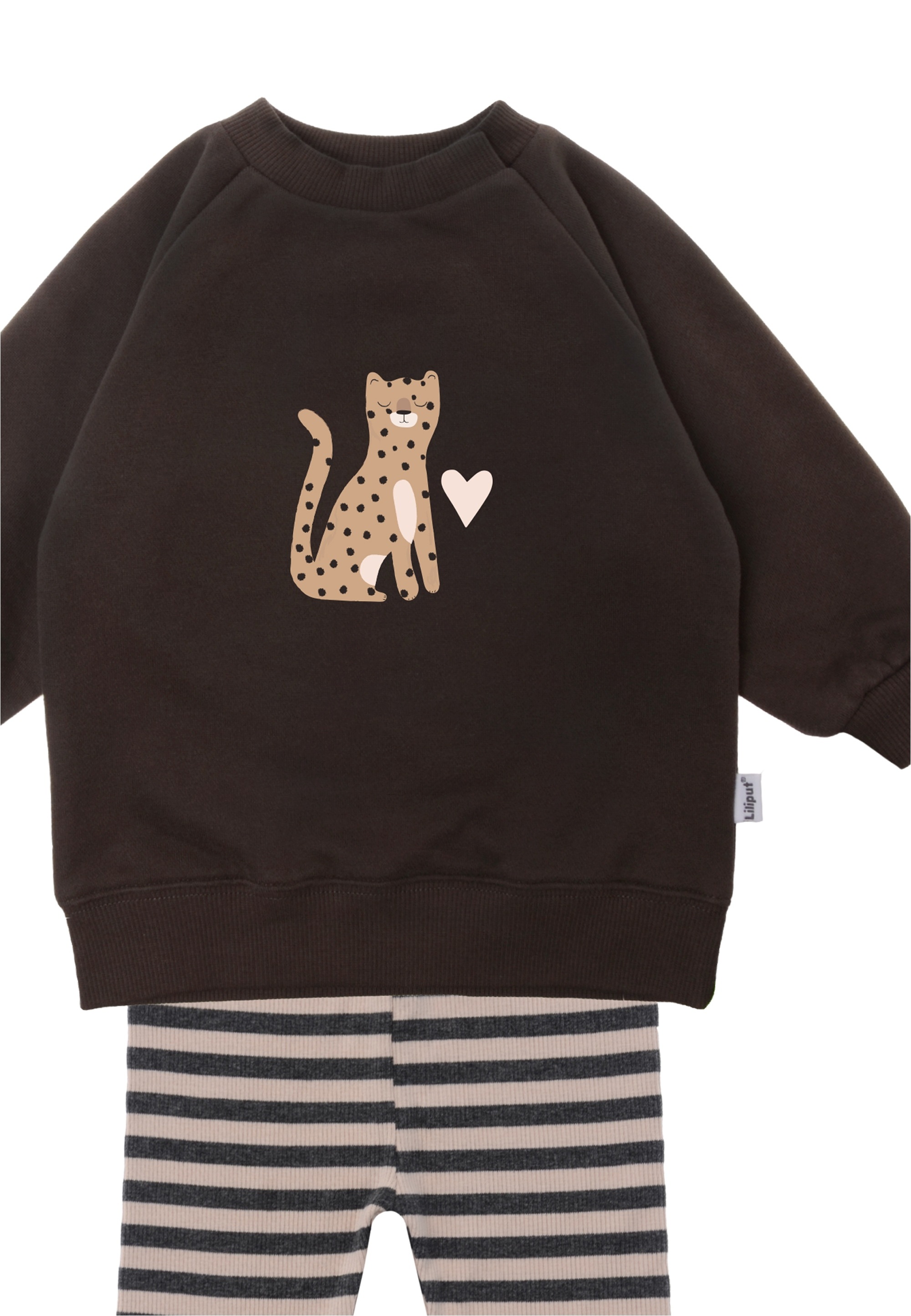 Liliput Sweatanzug »Leopard«, bestehend aus weicher Leggings und Sweatshirt