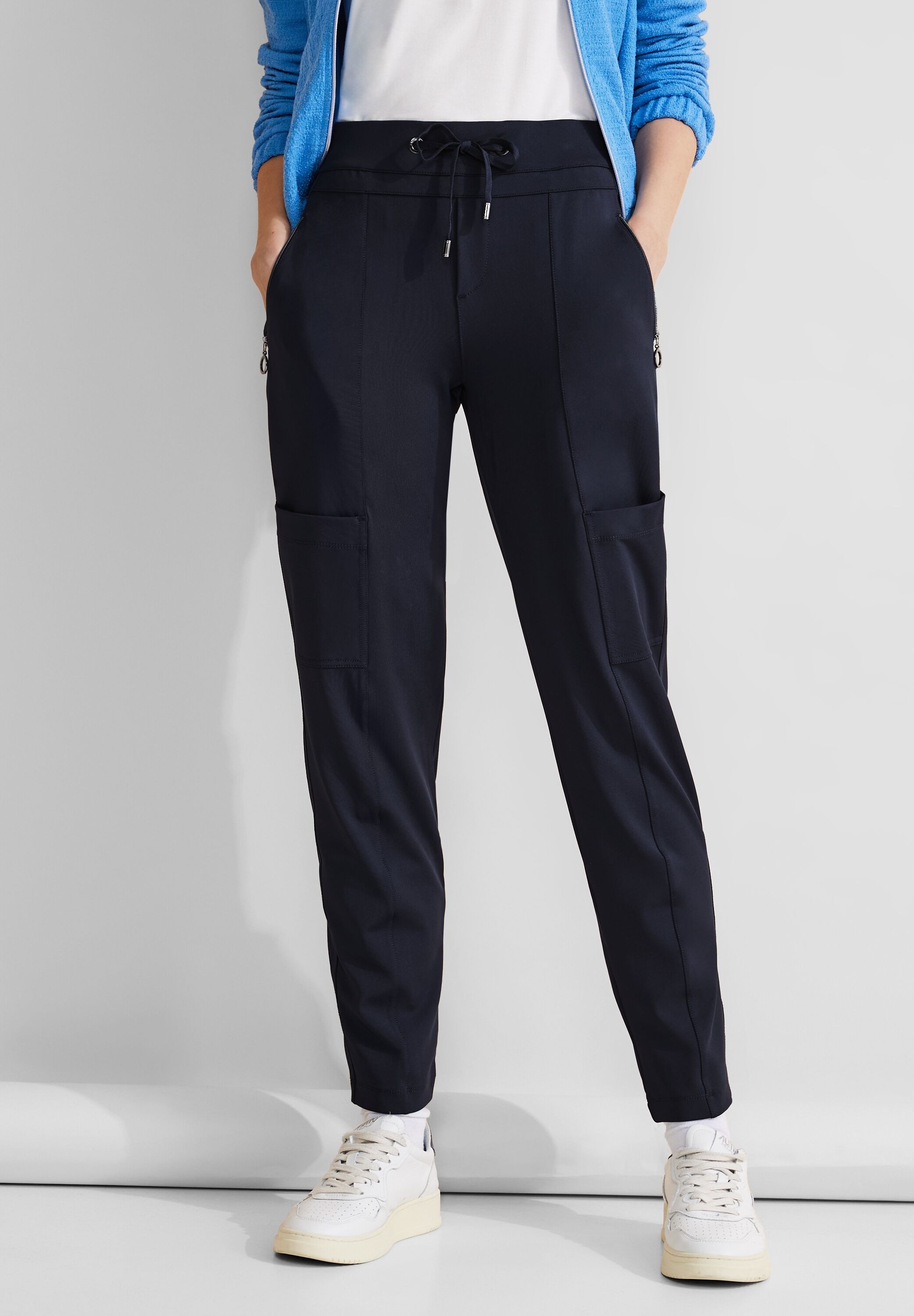 STREET ONE Jogger Pants, Middle Waist