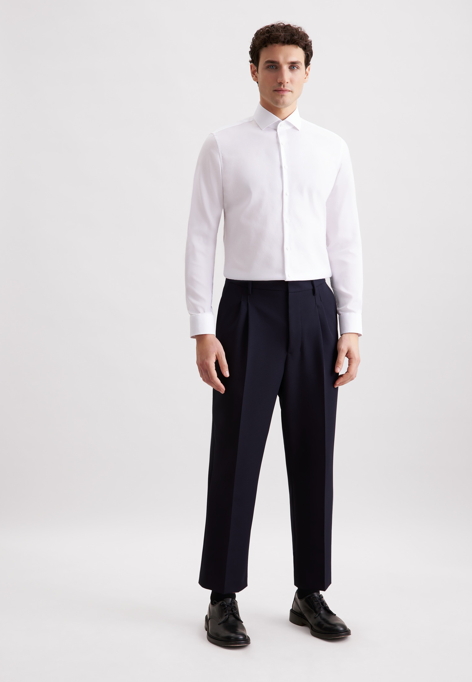 seidensticker Businesshemd »Schwarze Rose« X-Slim 1/1 Kentkragen Uni