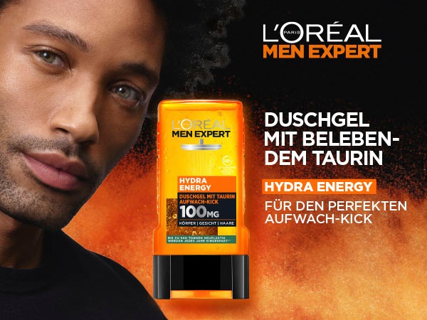 L'ORÉAL PARIS MEN EXPERT Pflege-Set »Hydra Energy Bestseller Bag«