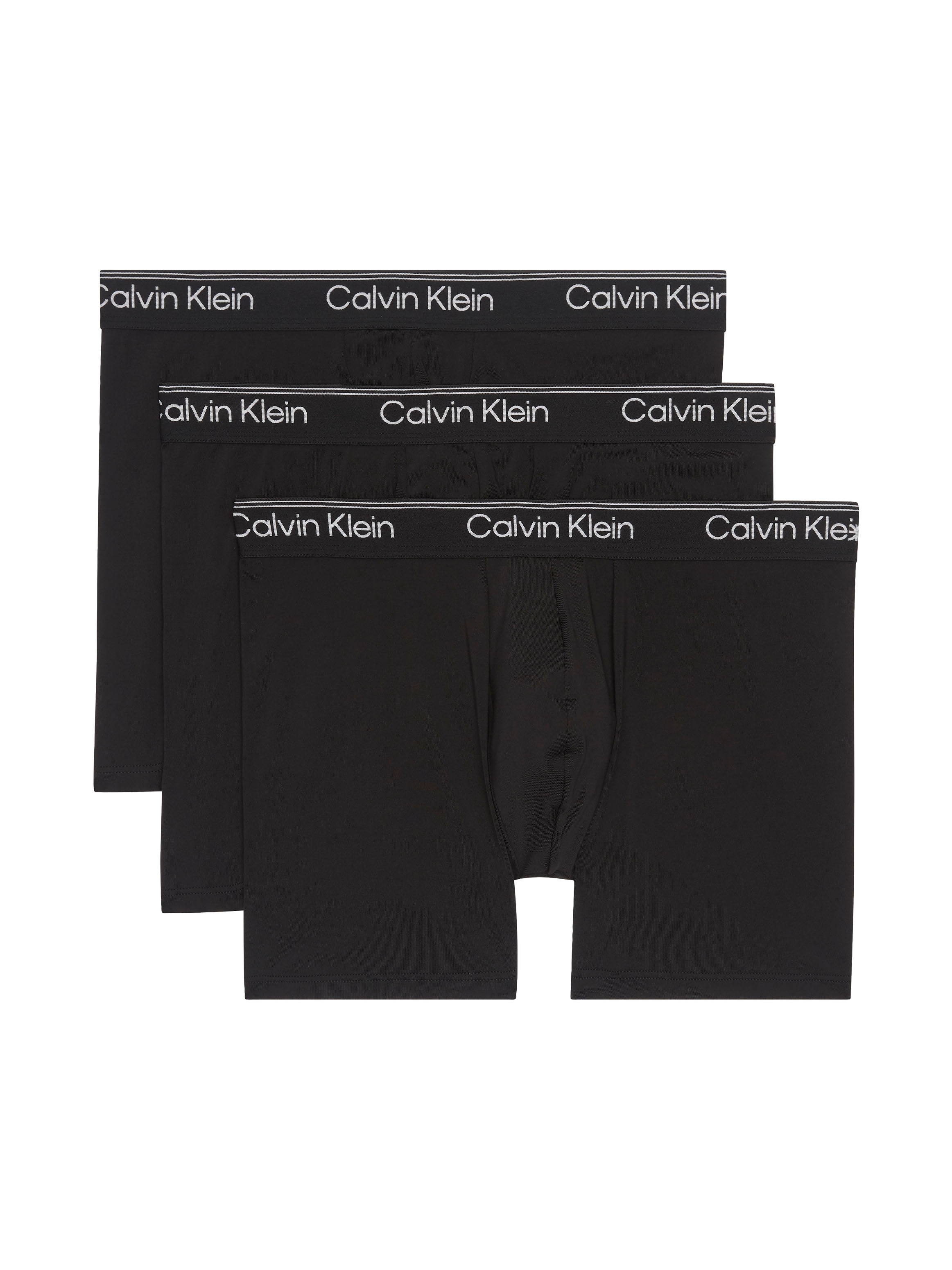 Calvin Klein Underwear Boxer "BOXER BRIEF 3PK" Packung, 3er-Pack, mit längerem Bein & Logo-Elastikbund