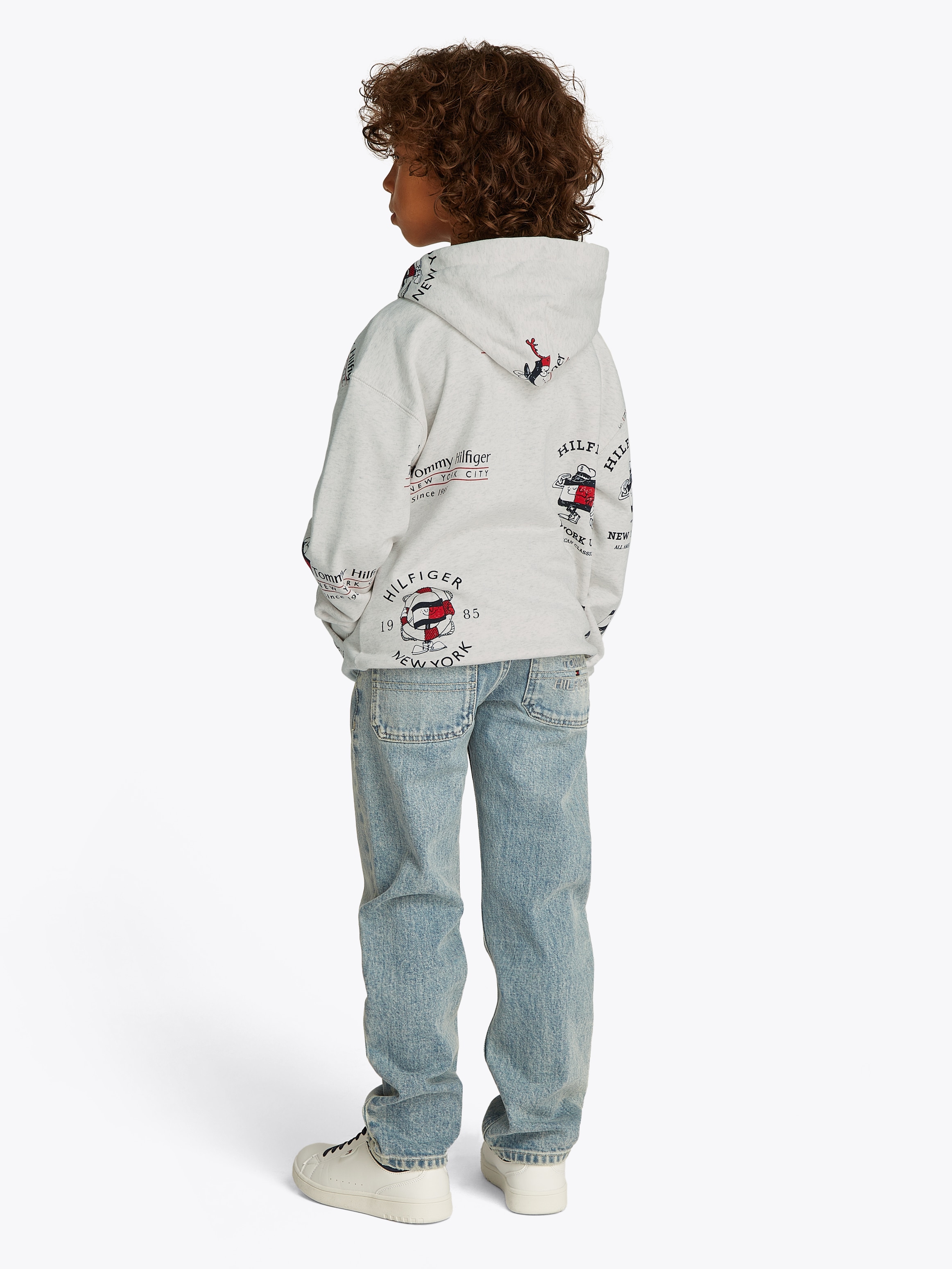 Tommy Hilfiger Kapuzensweatshirt »ALL OVER PRINT HOODIE«, mit allover Print