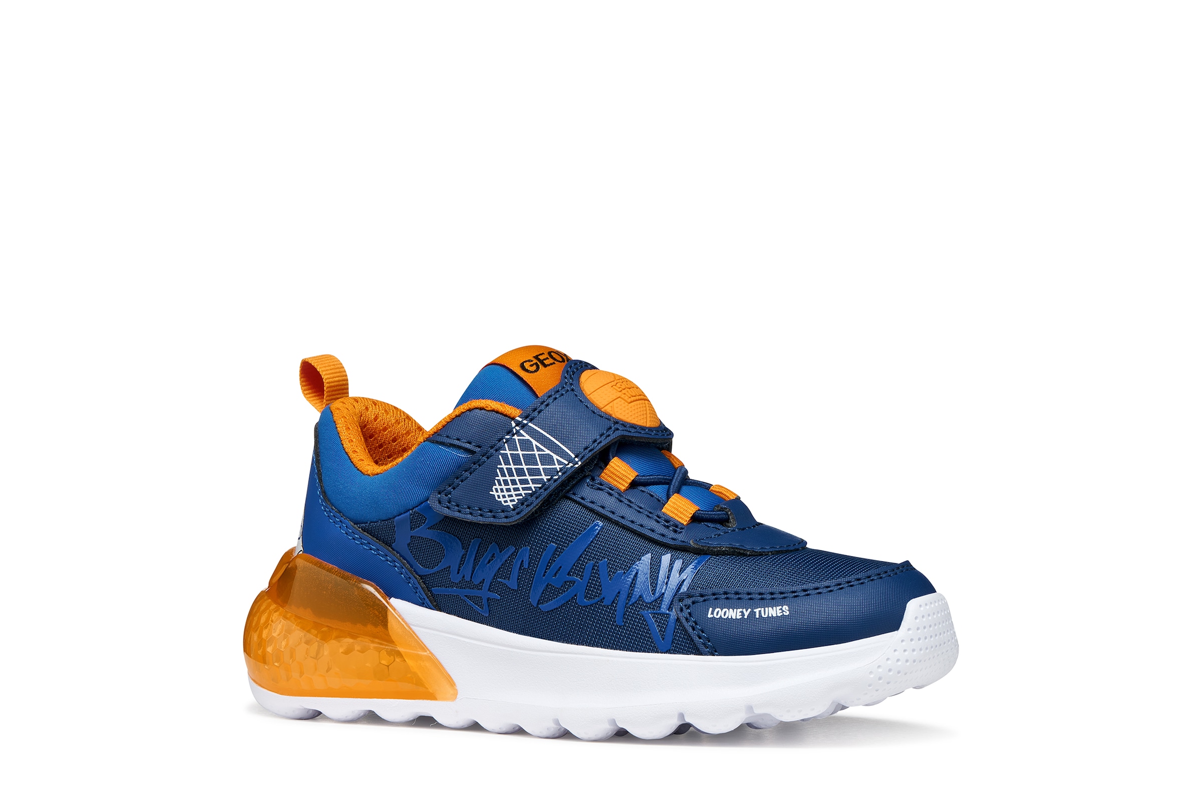 Geox Sneaker "Blinkschuh J ACTIVART ILLUMINUS" Klettschuh mit Looney Tunes günstig online kaufen