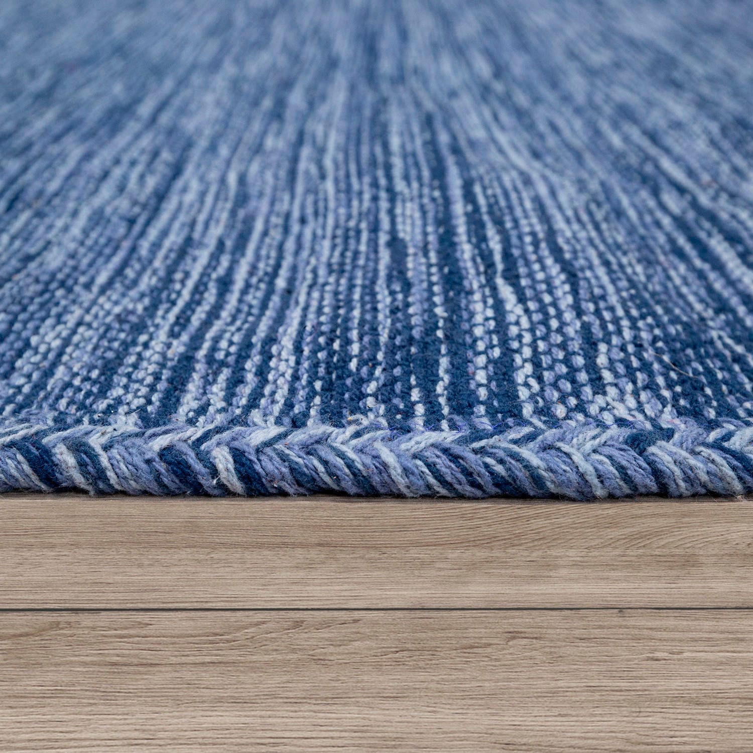 Paco Home Teppich | Flachgewebe, reine Handgwebt, handgewebt, »Kilim Rechnung auf Farben rechteckig, 210«, BAUR Uni Baumwolle