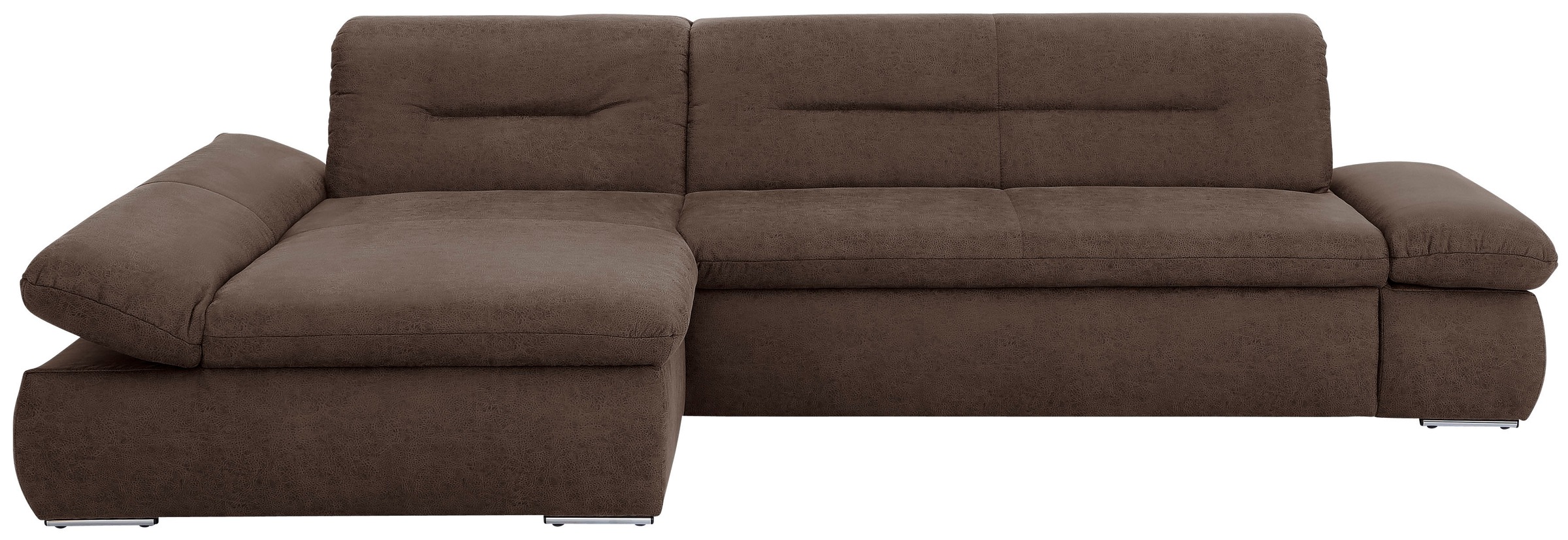 INOSIGN Ecksofa »Avesa L-Form«, Wahlweise mit Armteilvertsellung und Bettfunktion, B/T/H: 300/172/80cm