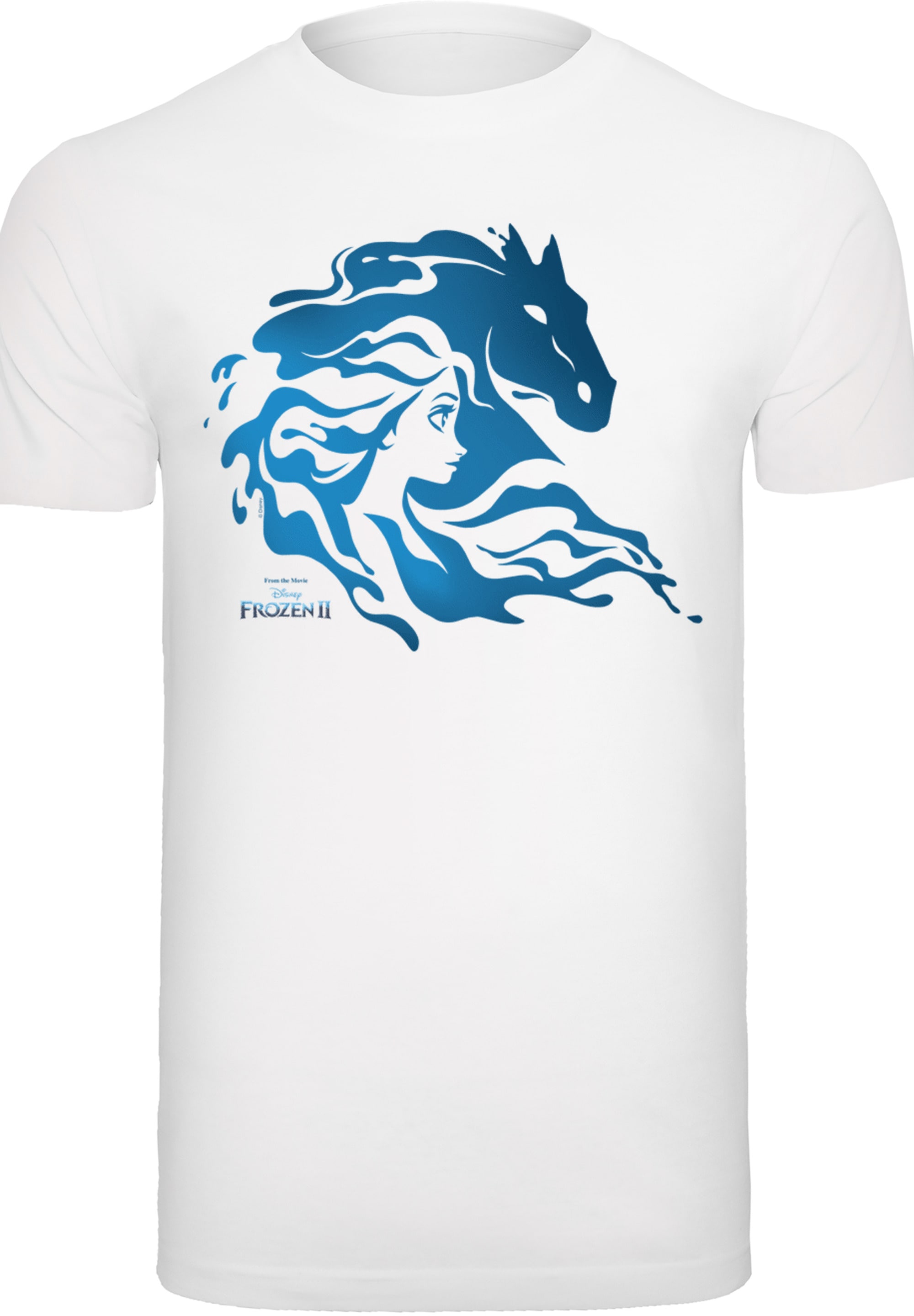 F4NT4STIC T-Shirt »Disney Frozen 2 Nokk Wassergeist Pferd Silhouette«, Herren,Premium Merch,Regular-Fit,Basic,Bedruckt