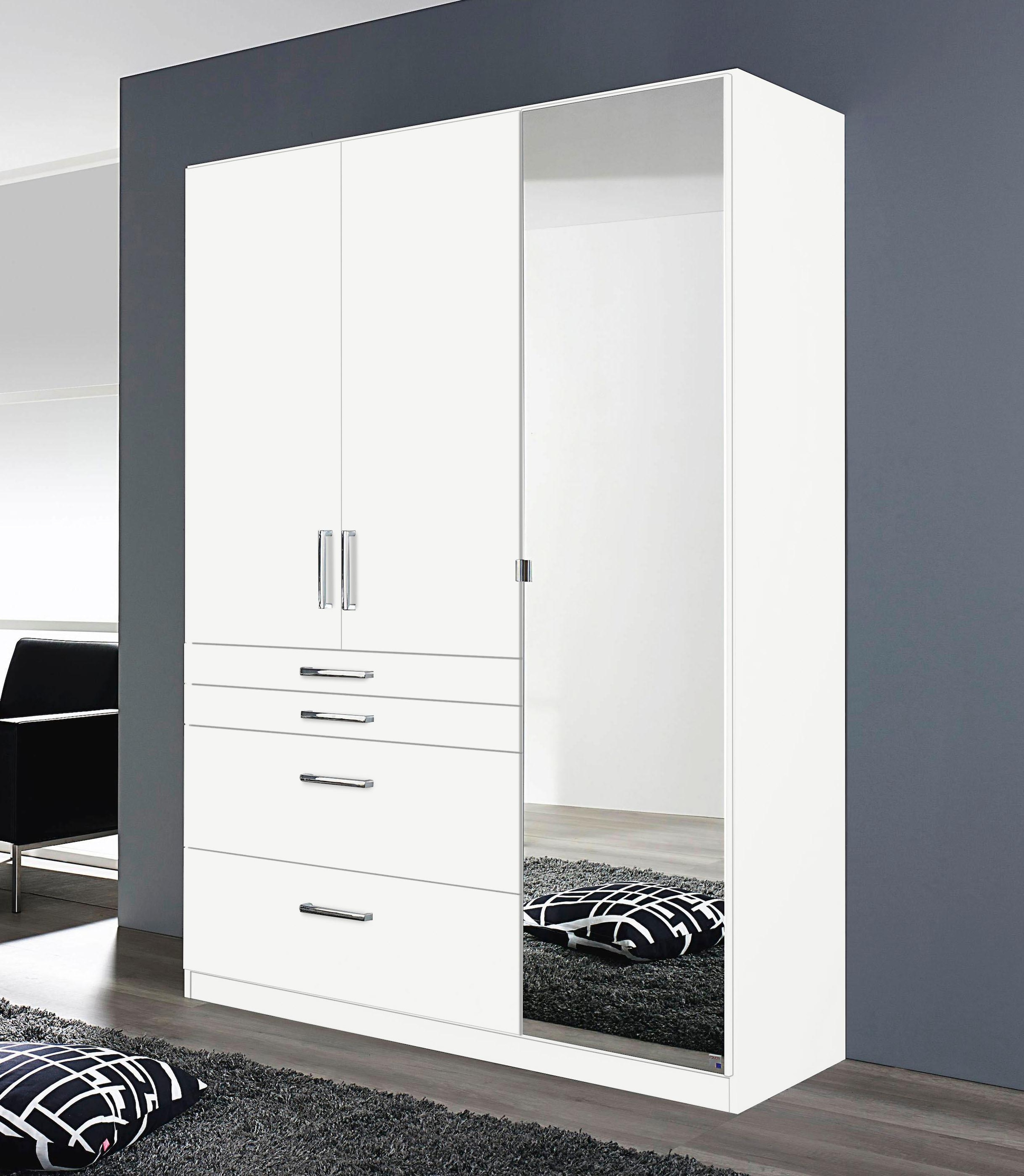 rauch Kleiderschrank »Harburg Bestseller im Schlafzimmer«, Schlafzimmerschrank Schrank Garderobe mit Spiegel