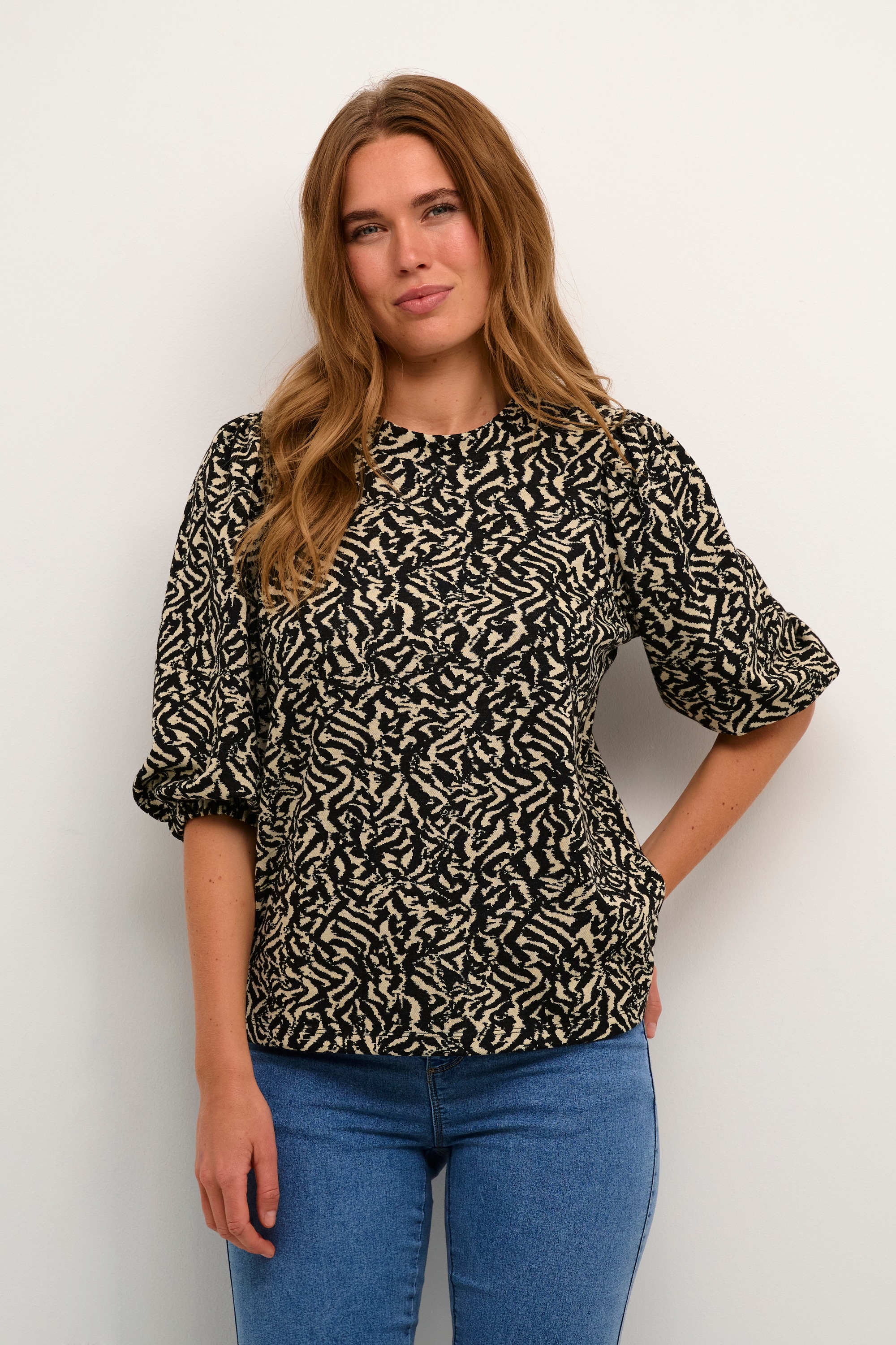 KAFFE Longtop »Langarm-Shirt KAjanna«