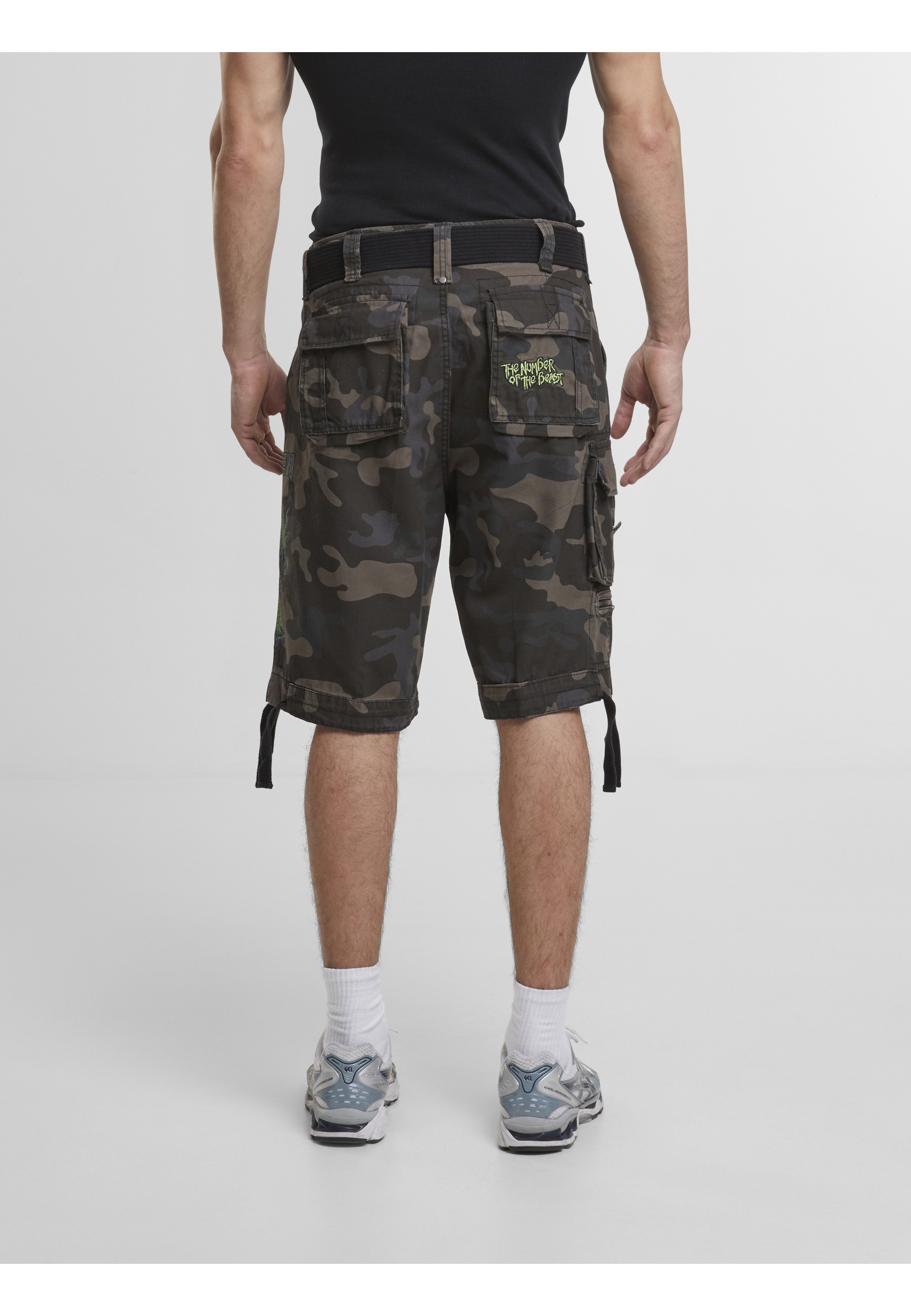 Brandit Cargoshorts »Brandit Iron Maiden Savage Shorts The Number of The Beast«
