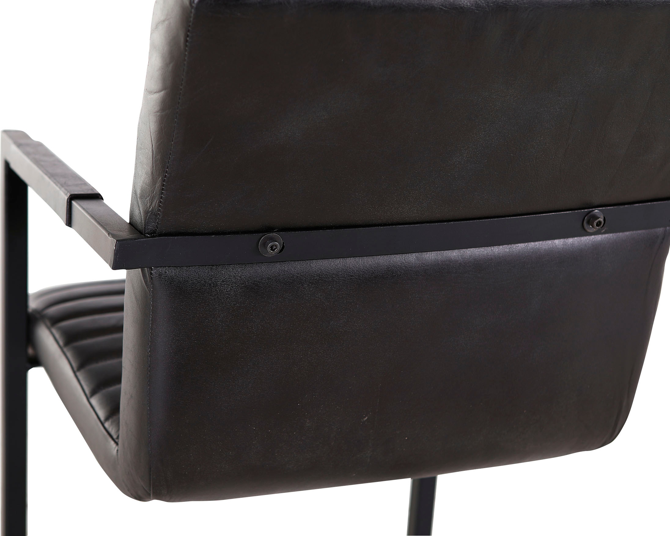 Gutmann Factory Freischwinger "Barcelona" (Set) 2 Stk.in Leder günstig online kaufen