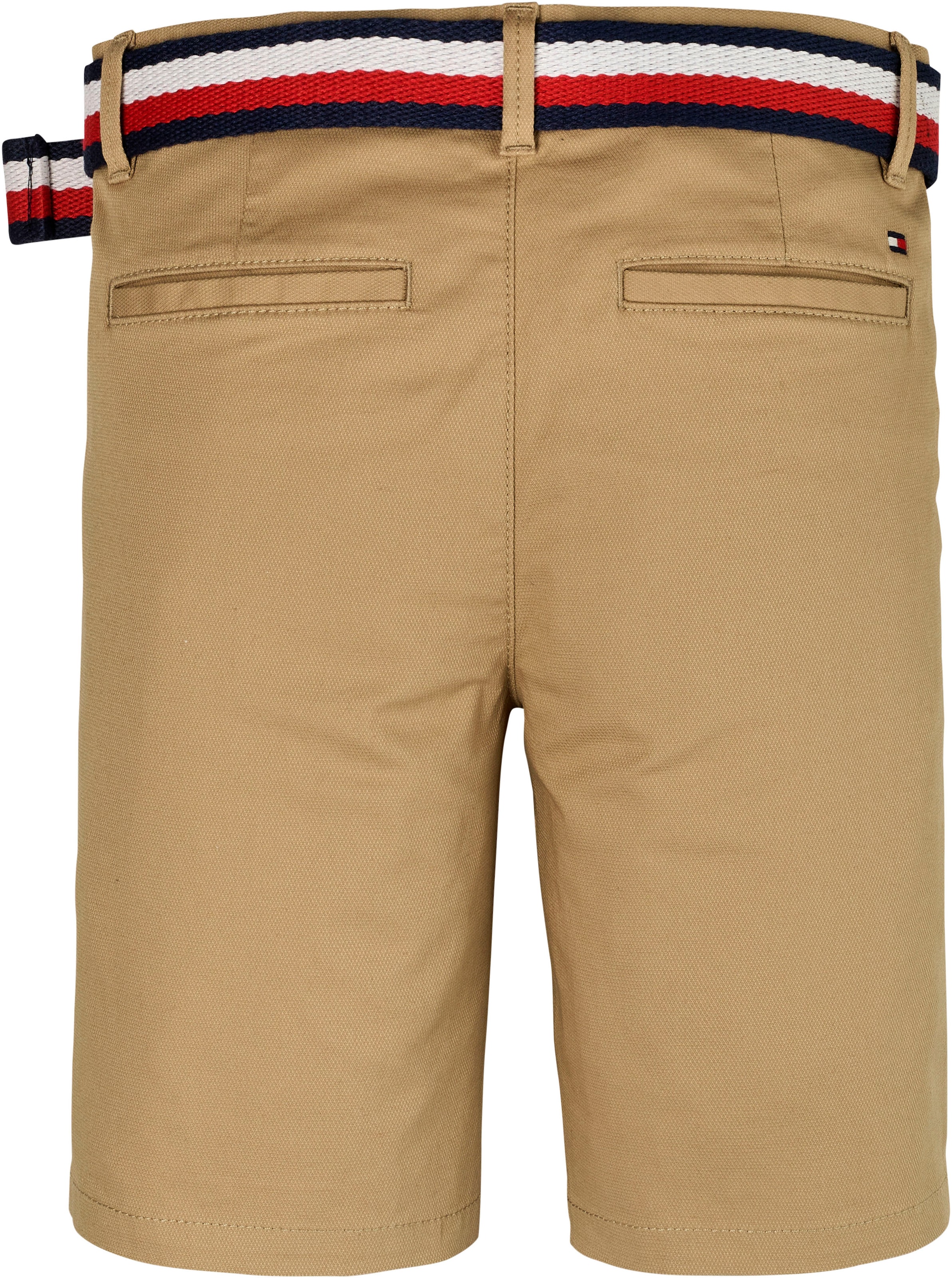 Tommy Hilfiger Chinoshorts »WOVEN BELTED SHORTS«, Kinder bis 16 Jahre