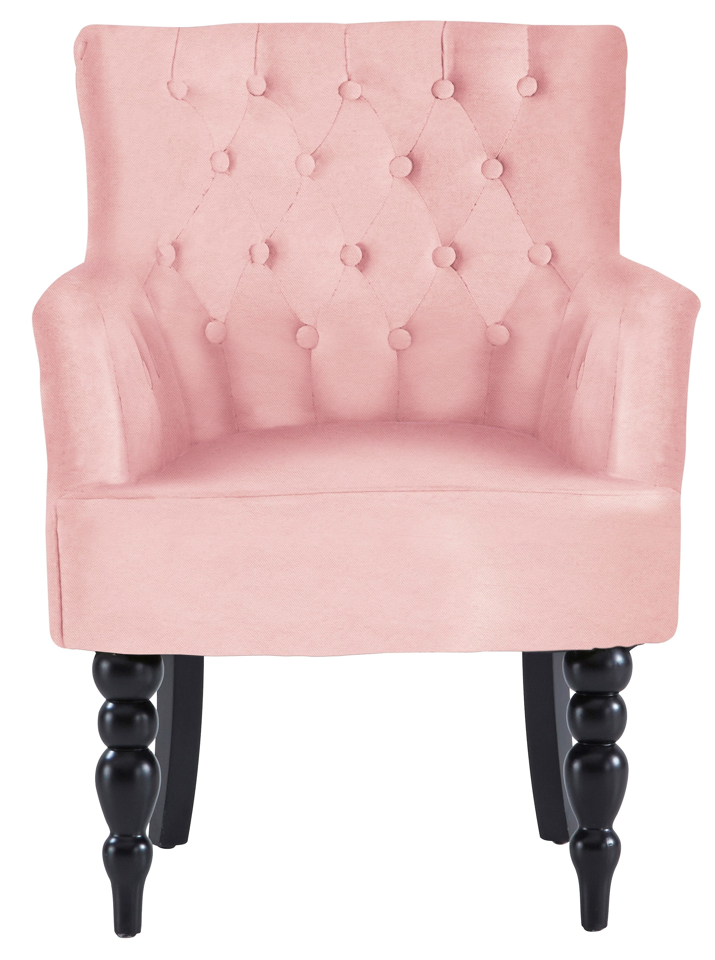 Sitzhöhe Bezug, BAUR »Kelsey«, mit Samtvelours Leonique Metallgestell, | weichen Loungesessel 43,5 cm kaufen edlem