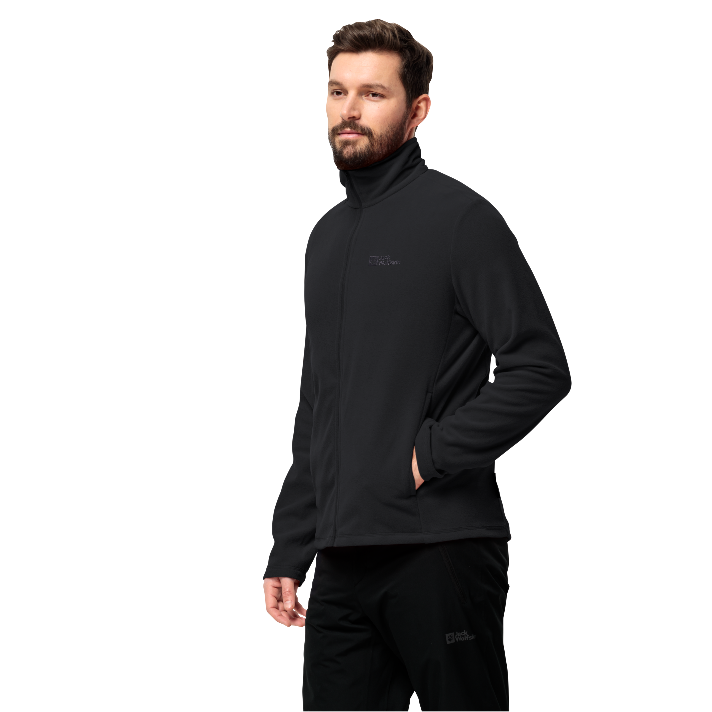 Jack Wolfskin Fleecejacke "TAUNUS FZ M", Winddicht, atmungsaktiv, Übergangs günstig online kaufen