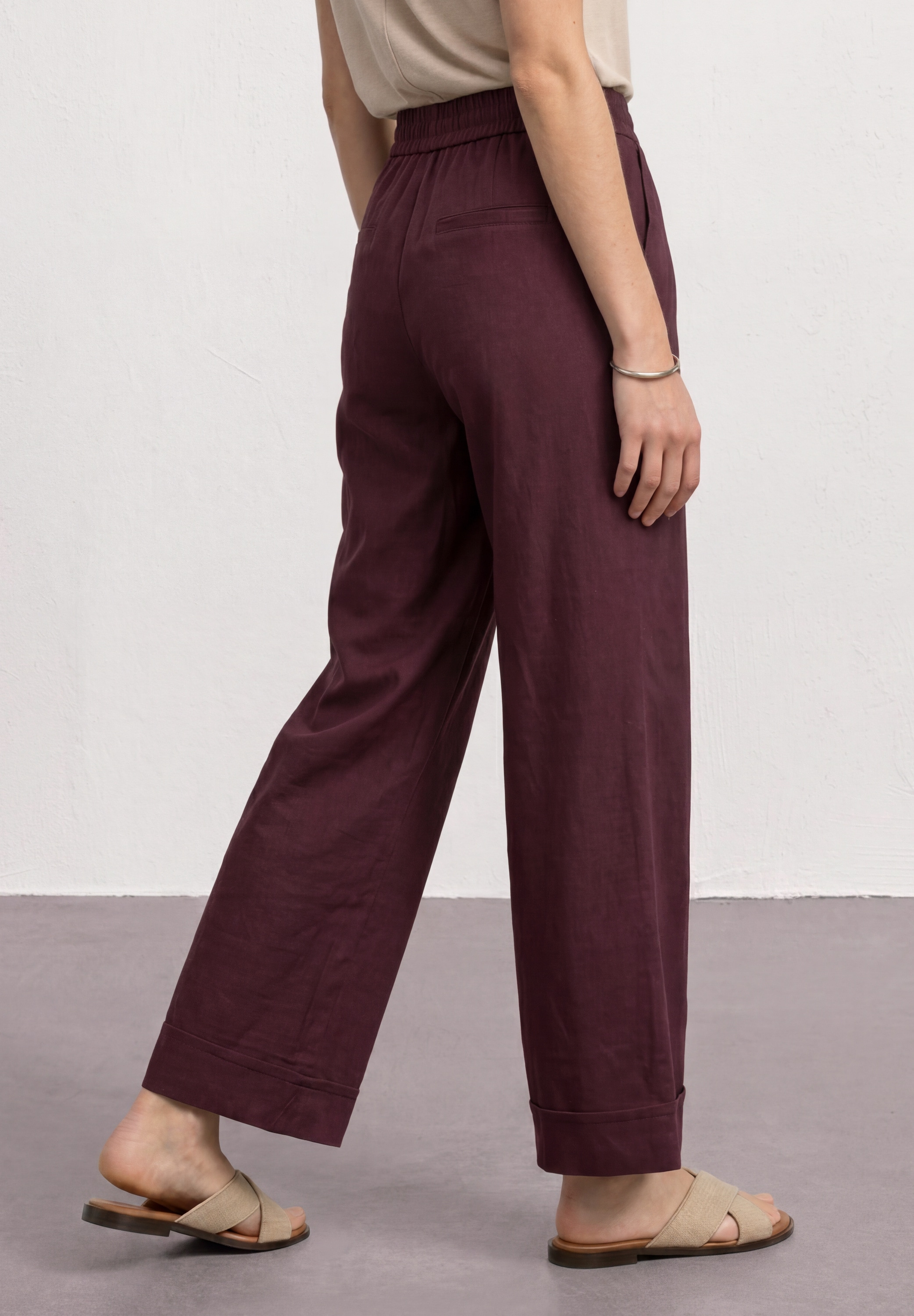 STREET ONE Stoffhose  High Waist
