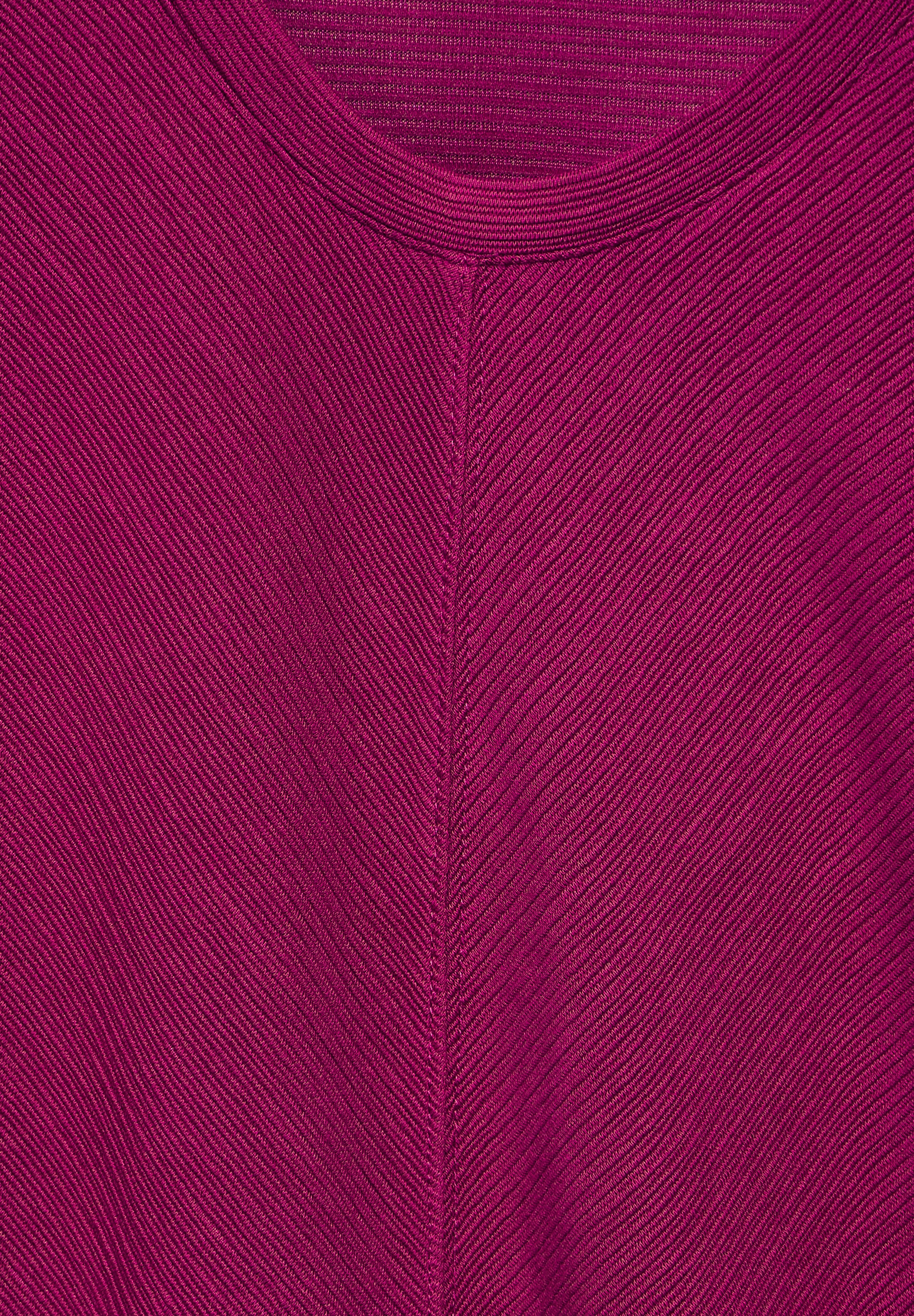 Cecil Langarmshirt, mit Streifen-Struktur