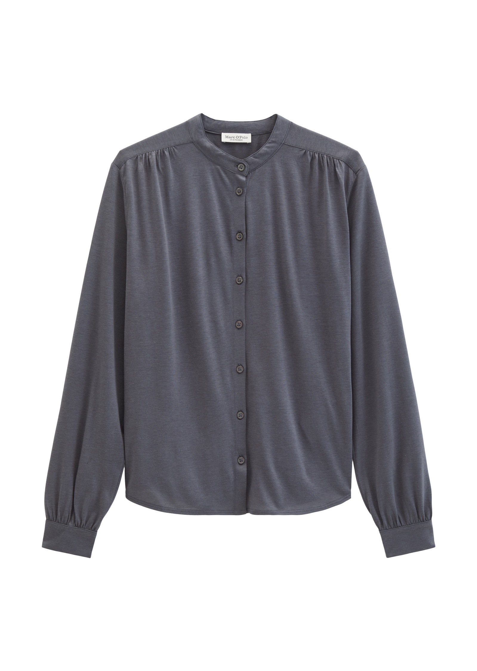 Marc O'Polo Damen Langarmshirt Blue Graphite XXL 6