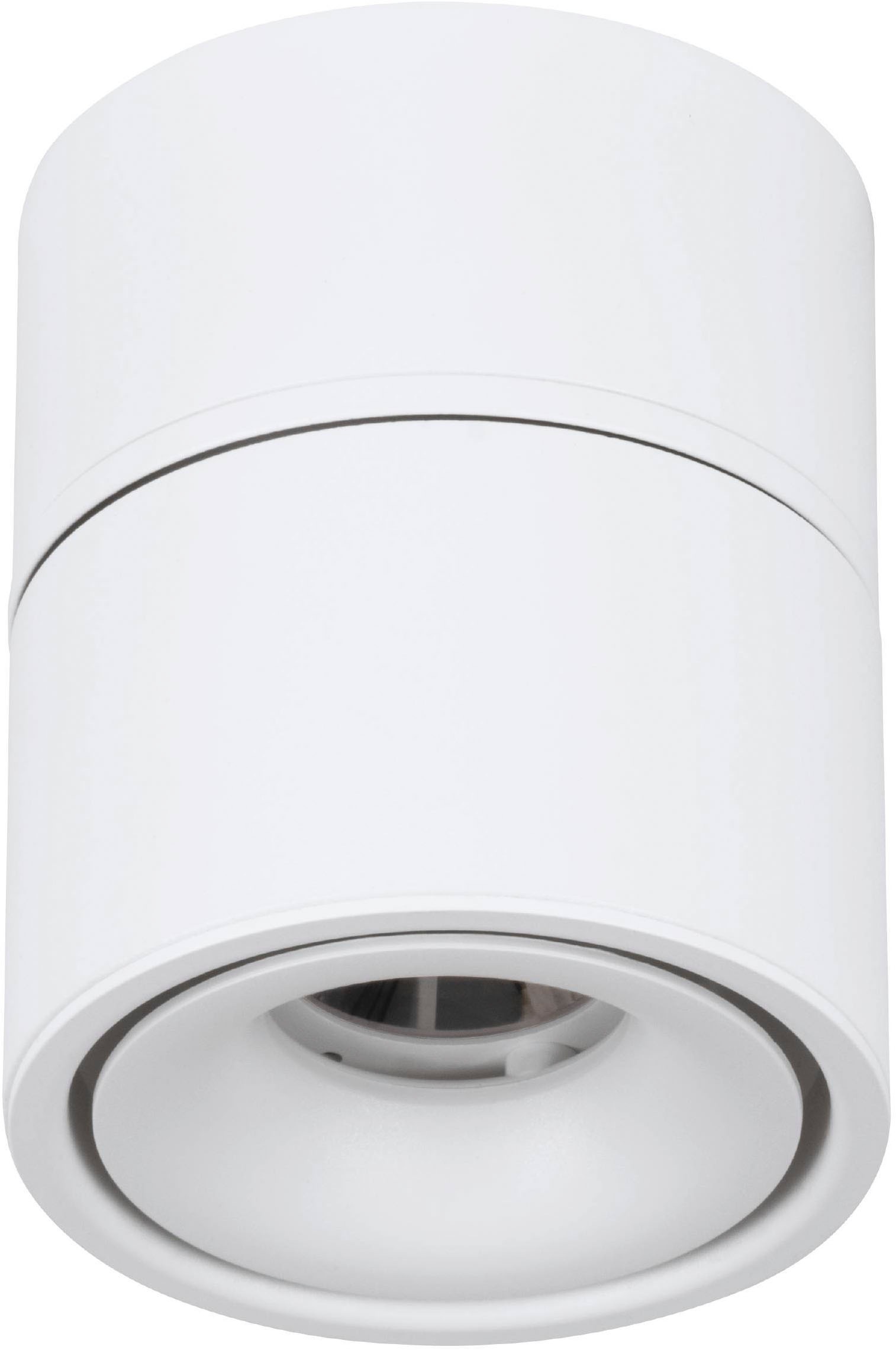 EGLO Deckenleuchte "Bohoyo Halb-Einbaustrahler, kegelförmig, Flurlampe, Aufbaulampe, Lampe", 1, H: 11cm, 1 Stk.weiß, Wohnzimmer, Leuchten, Spot -