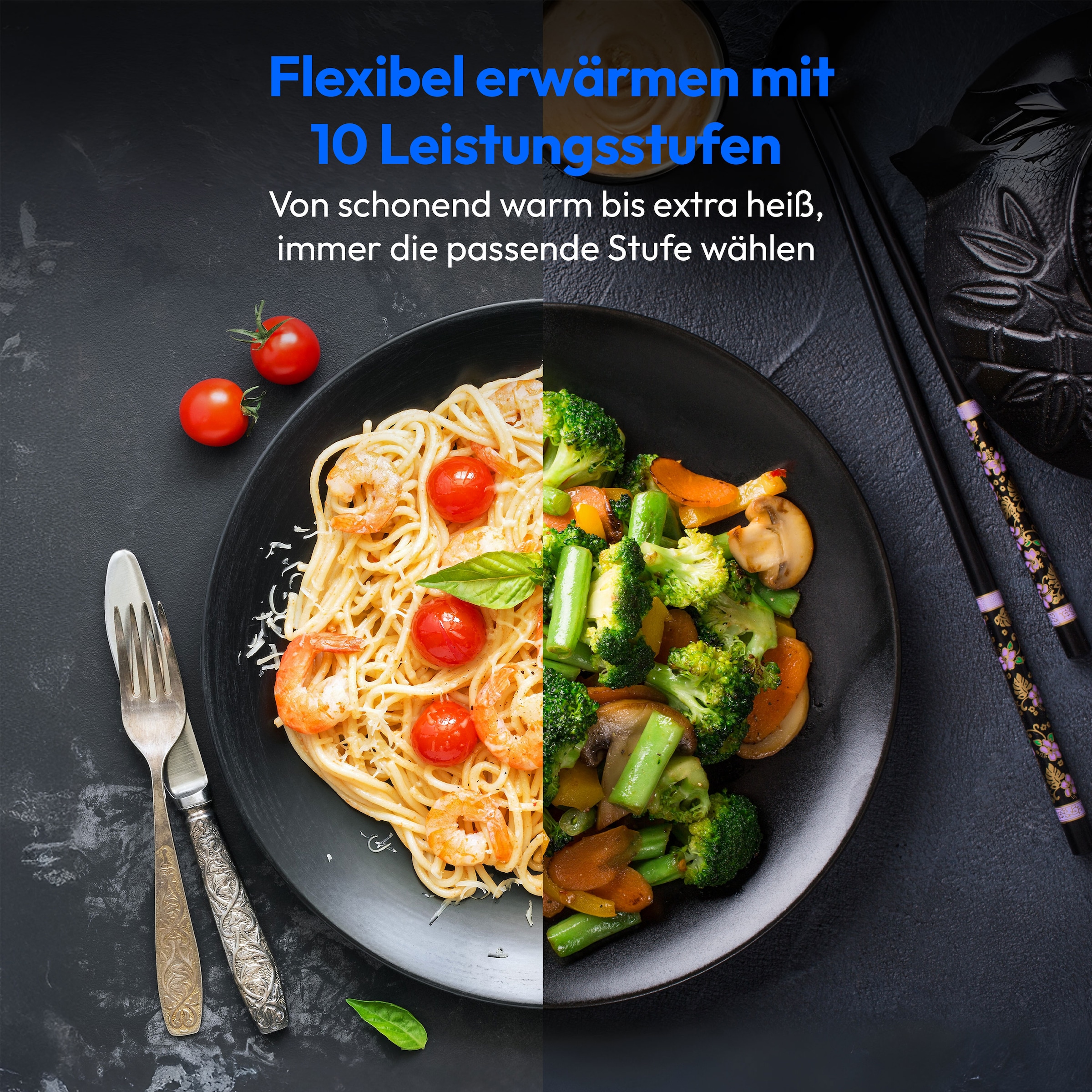 Medion® Mikrowelle »MD 12041 mit Grill und Heißluftfunktion«, Grill und Heißluft-Mikrowelle