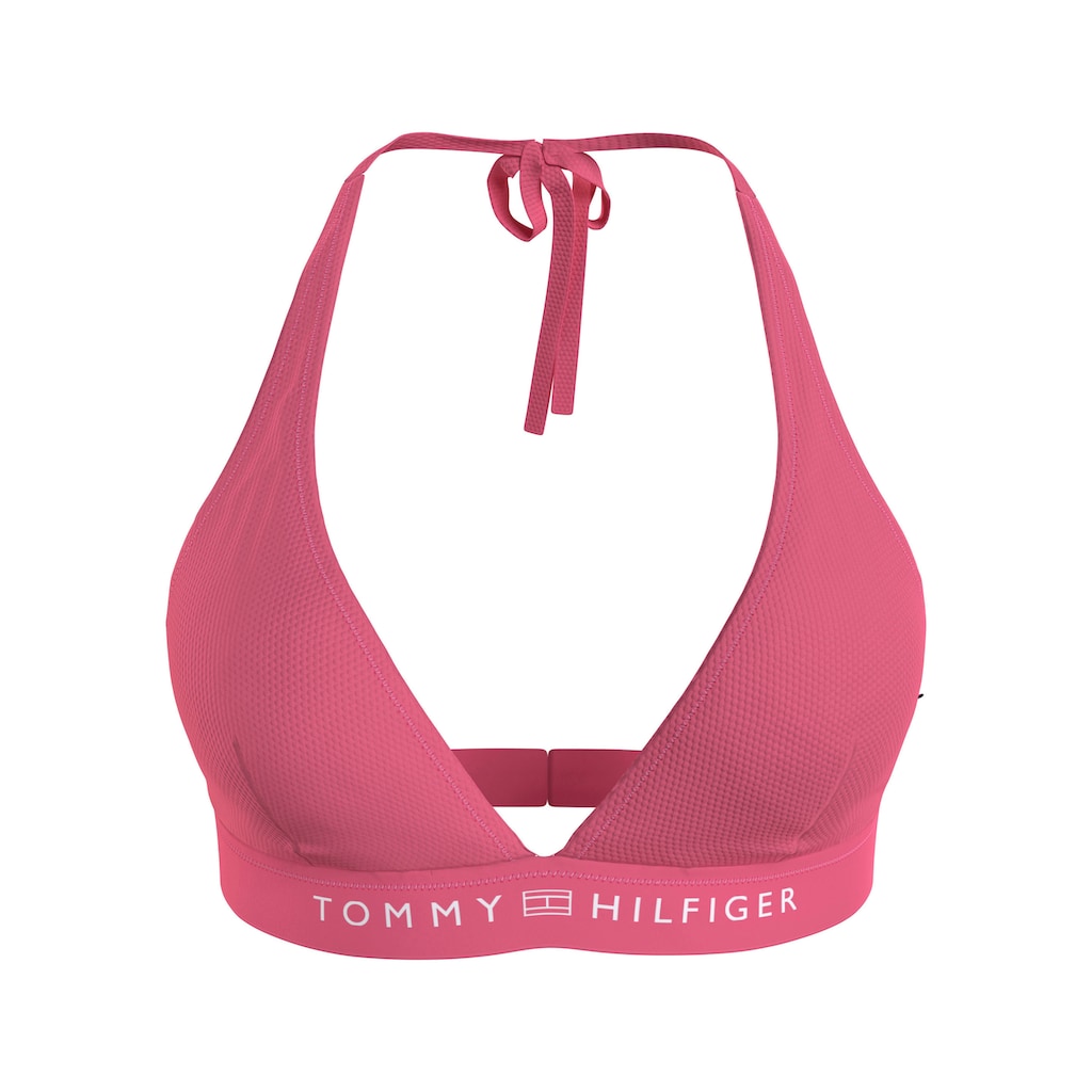 Tommy Hilfiger Swimwear Triangel-Bikini-Top »TRIANGLE FIXED RP«, mit Logoschriftzug