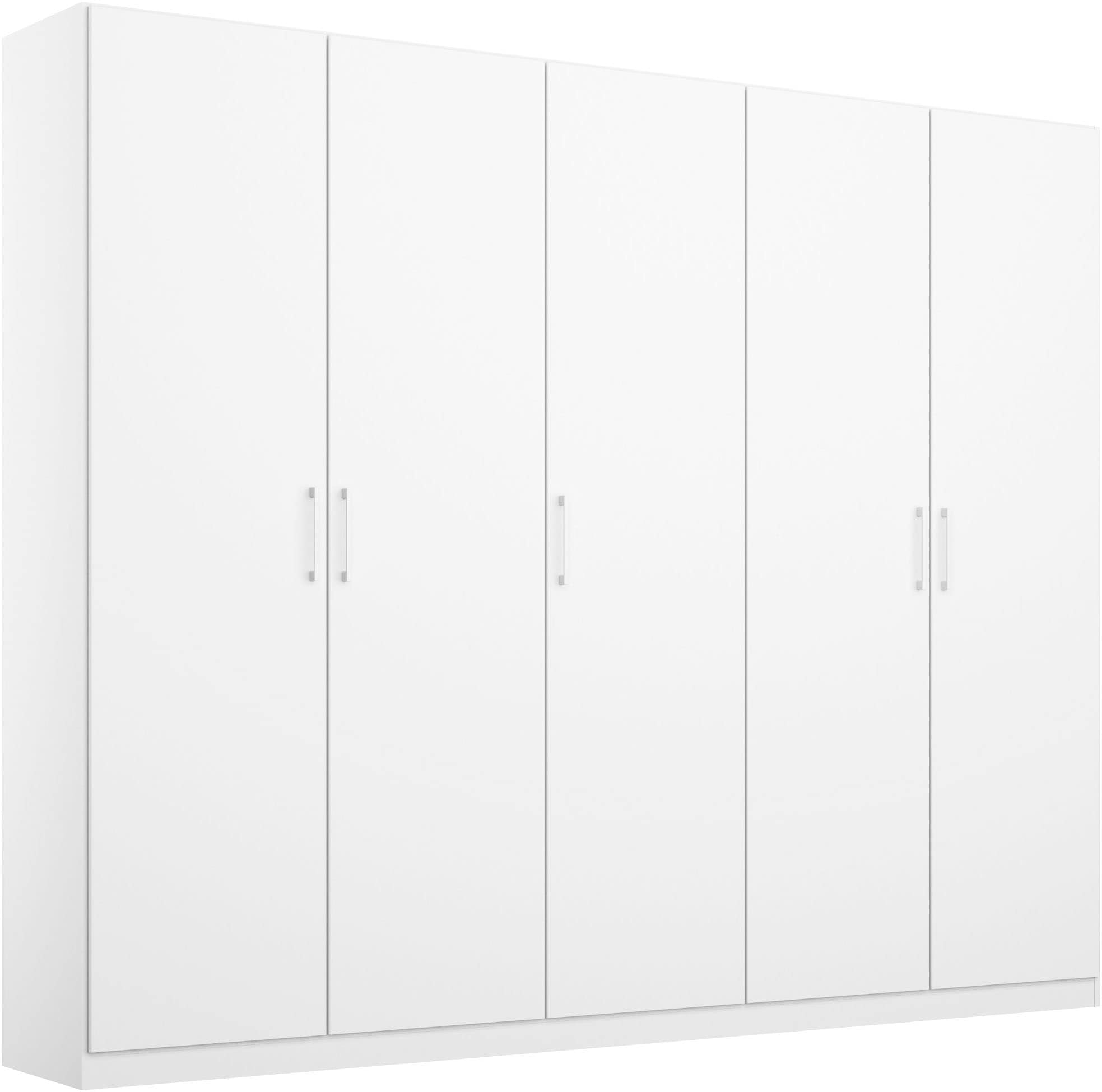 rauch Kleiderschrank "Schrank Mehrzweckschrank Garderobenschrank Schlafzimmer Möbel THOR" 3 verschiedene Ausstattungen BASIC/CLASSIC/PREMIUM (inkl. SOFT-CLOSE), mit farblich passenden, modernen Metallgriffen MADE IN GERMANY