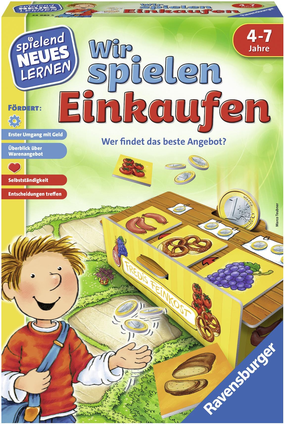 Ravensburger Spiel »Wir spielen Einkaufen«, Made in Europe, FSC® - schützt Wald - weltweit