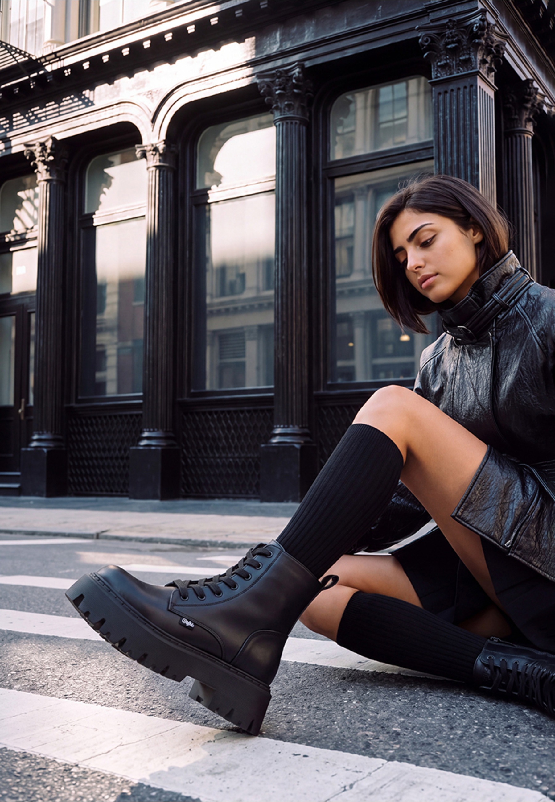 Buffalo Stiefelette »Buffalo ASPEN LACE UP MID«