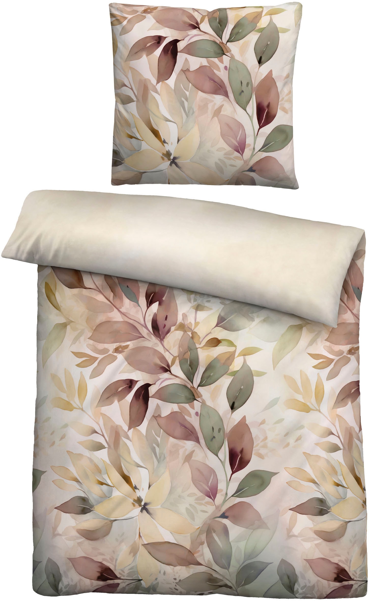 Biberna Bettwäsche "0614471" 2 Stk. feiner Glanz + weicher Griff, pflegelei günstig online kaufen