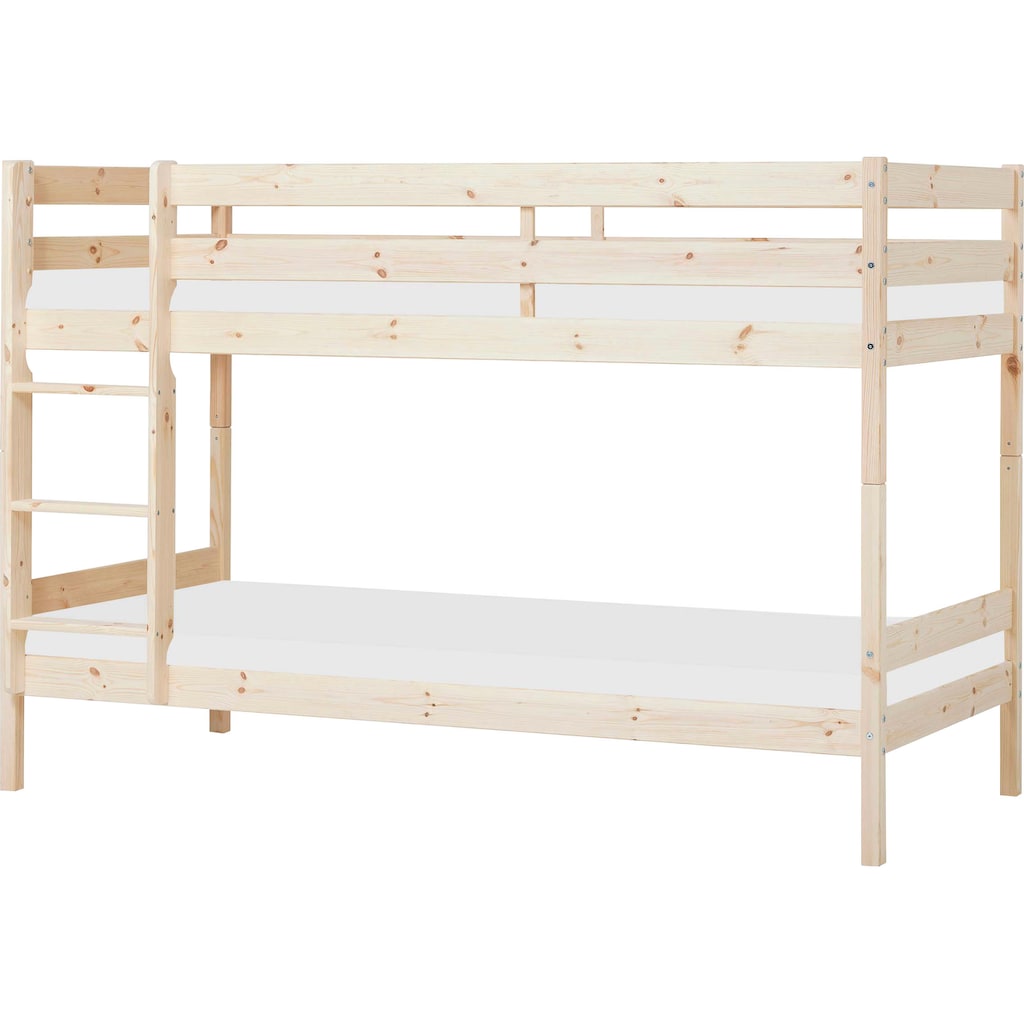 Hoppekids Etagenbett »ECO Comfort Kinderbett 90x200 oder 70x160 aus Massivholz in 4 Farben«