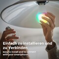 B.K.Licht LED-Leuchtmittel, E27, 1 St., Farbwechsler, Smart Home LED-Lampe, RGB, WiFi, App-Steuerung, dimmbar