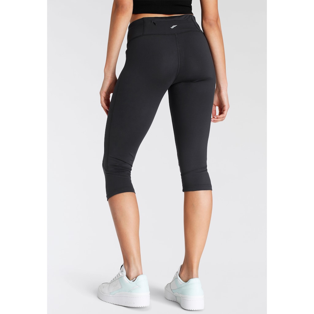 FAYN SPORTS 3/4-Leggings »Train Slim Cropped«, mit atmungsaktiven Einsätzen