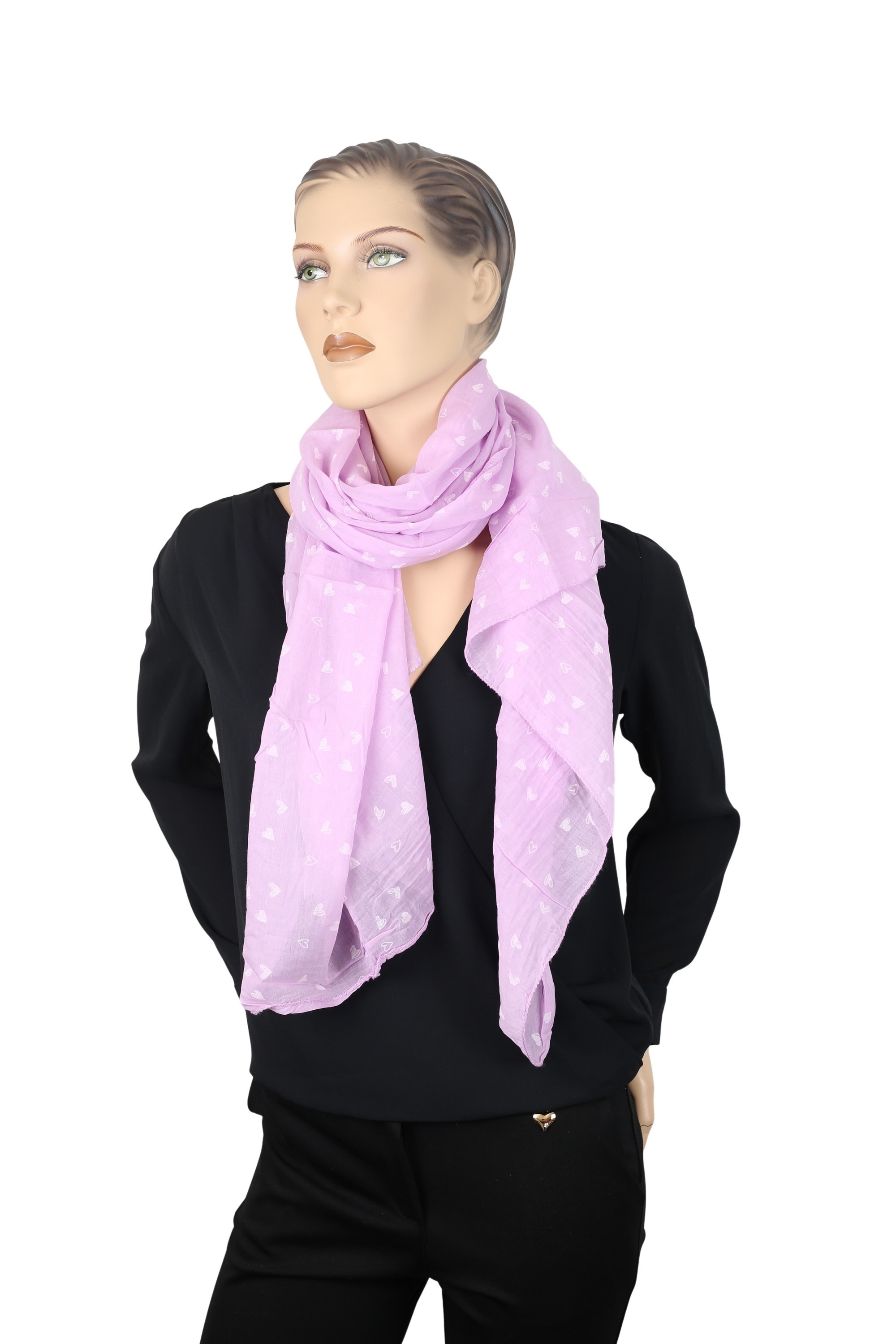 COLLEZIONE ALESSANDRO Modeschal "Sweetheart" 1 Stk. mit Allover Mini Herzen günstig online kaufen