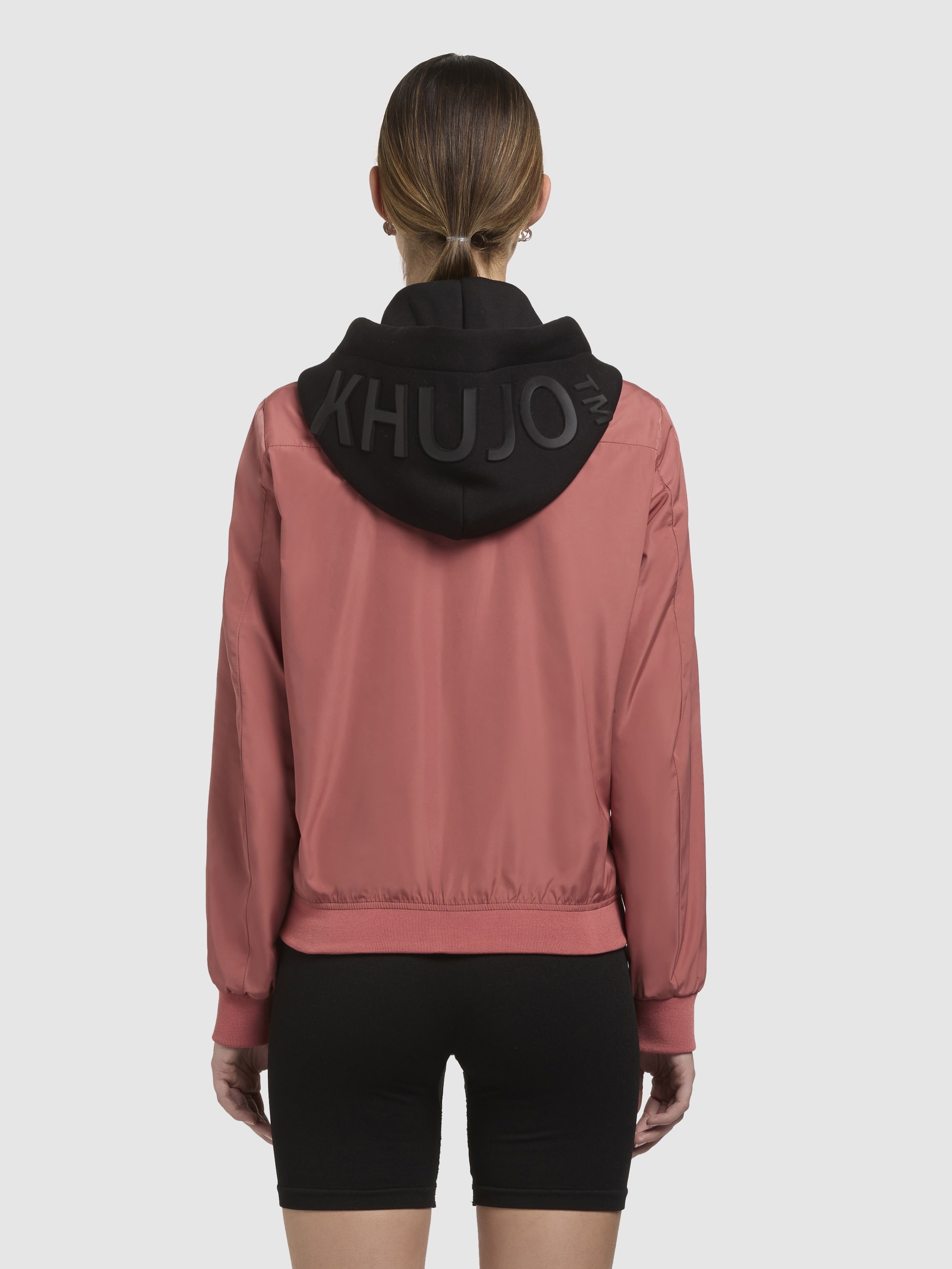khujo Bomberjacke »SEEAM«, mit Kapuze