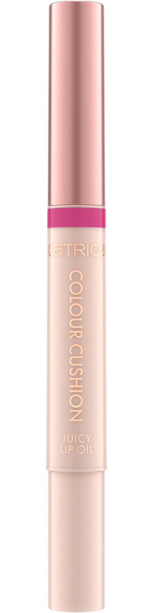 Catrice Lipgloss »Colour Cushion Juicy Lip Oil«, (Set, 3 tlg.), Ideal für einen frischen, dezenten Glamour-Look im Alltag