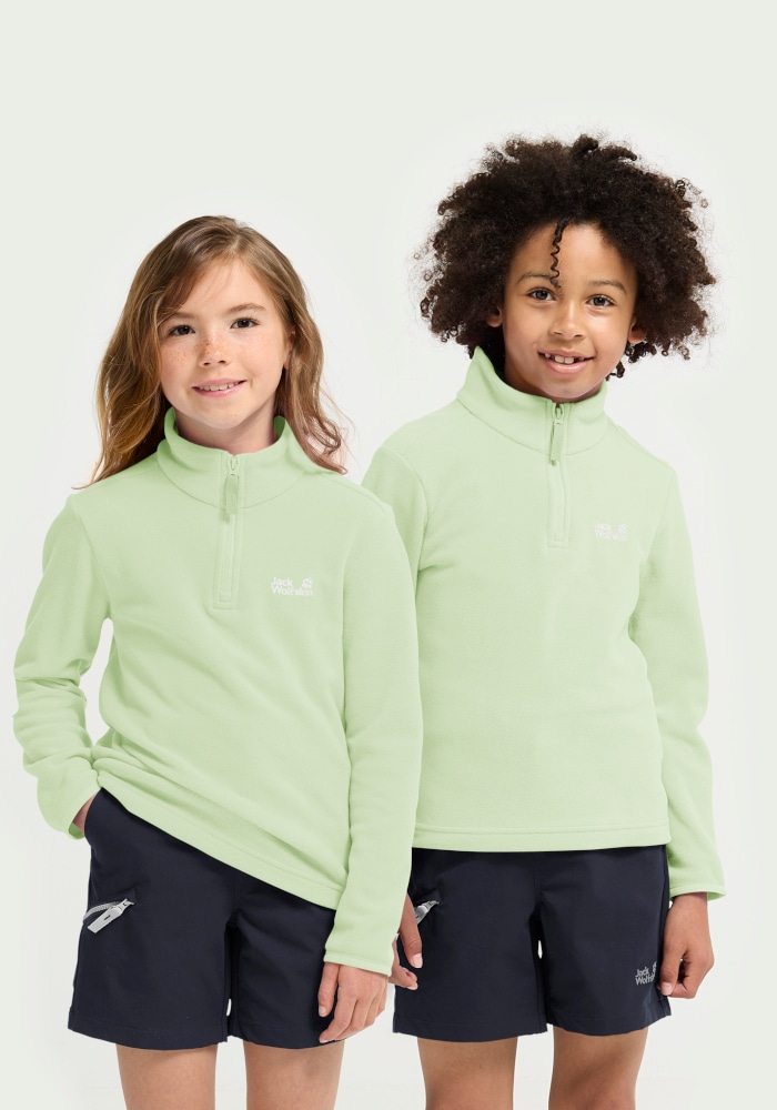 Jack Wolfskin Fleecepullover "TAUNUS 100 HZ K", mit leichtem Fleece, aus Polyester