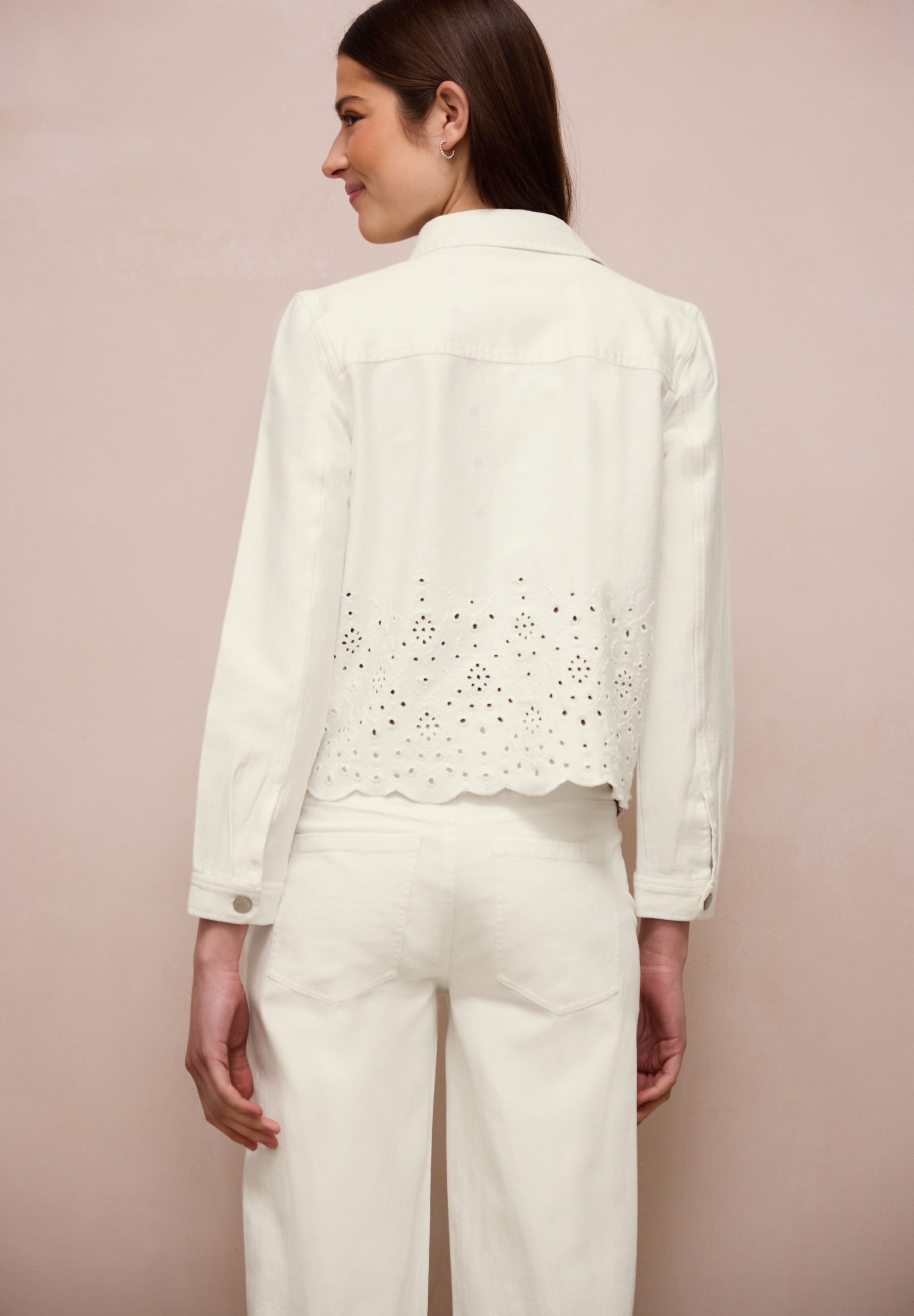 STREET ONE STUDIO Jeansjacke ohne Kapuze im Denim-Style