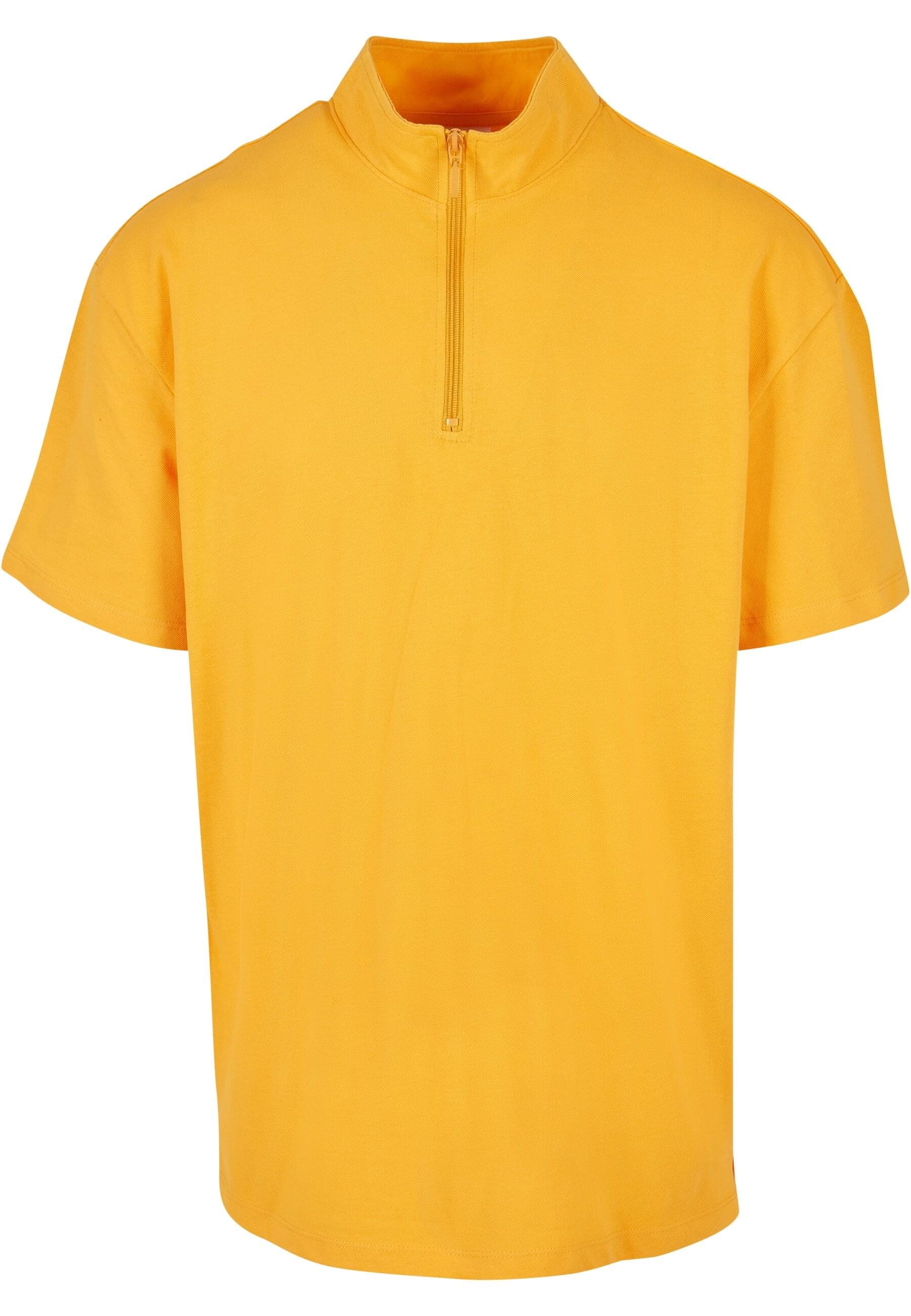 URBAN CLASSICS T-Shirt "Urban Classics Herren Boxy Zip Pique Tee" 1 Stk. tl günstig online kaufen