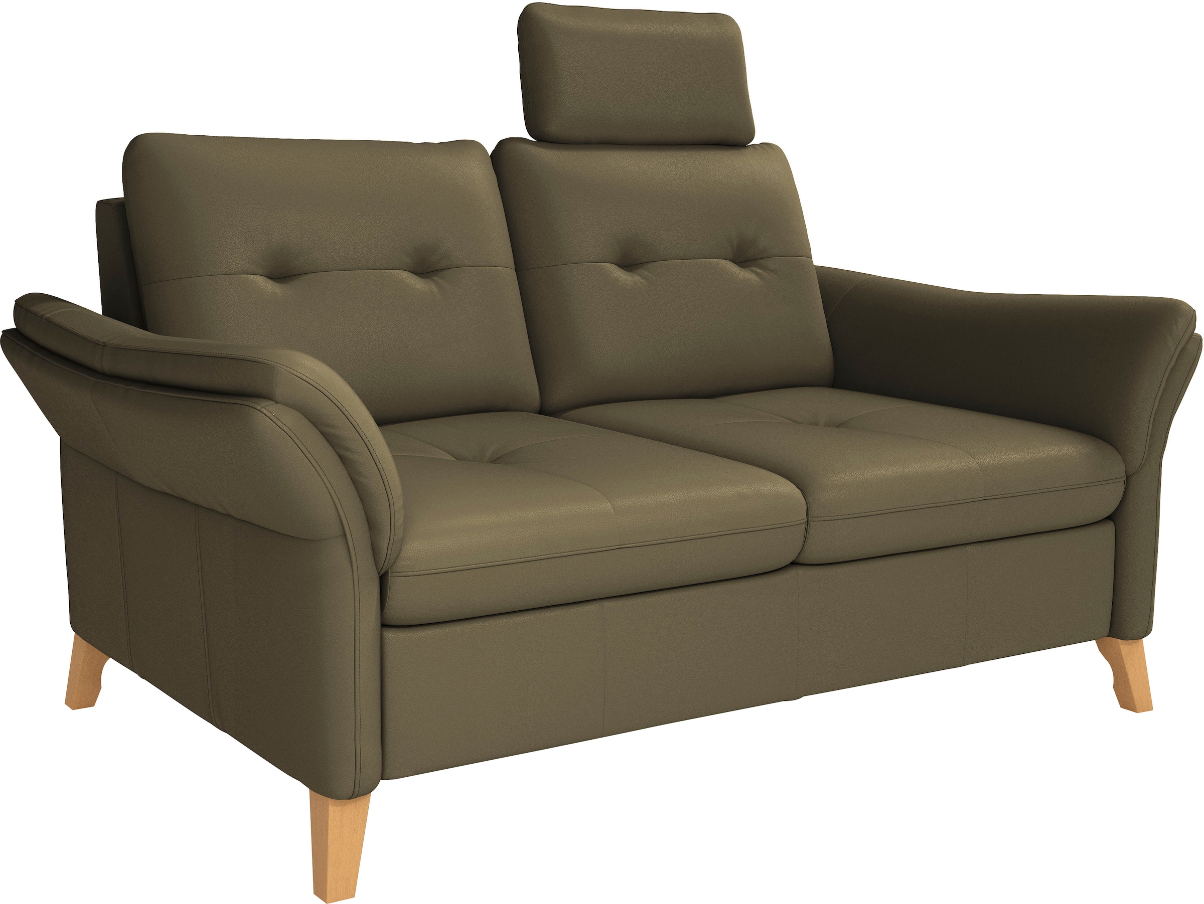 sit&more 2-Sitzer »Göteborg«, inklusive Sitztiefenverstellung und Federkern