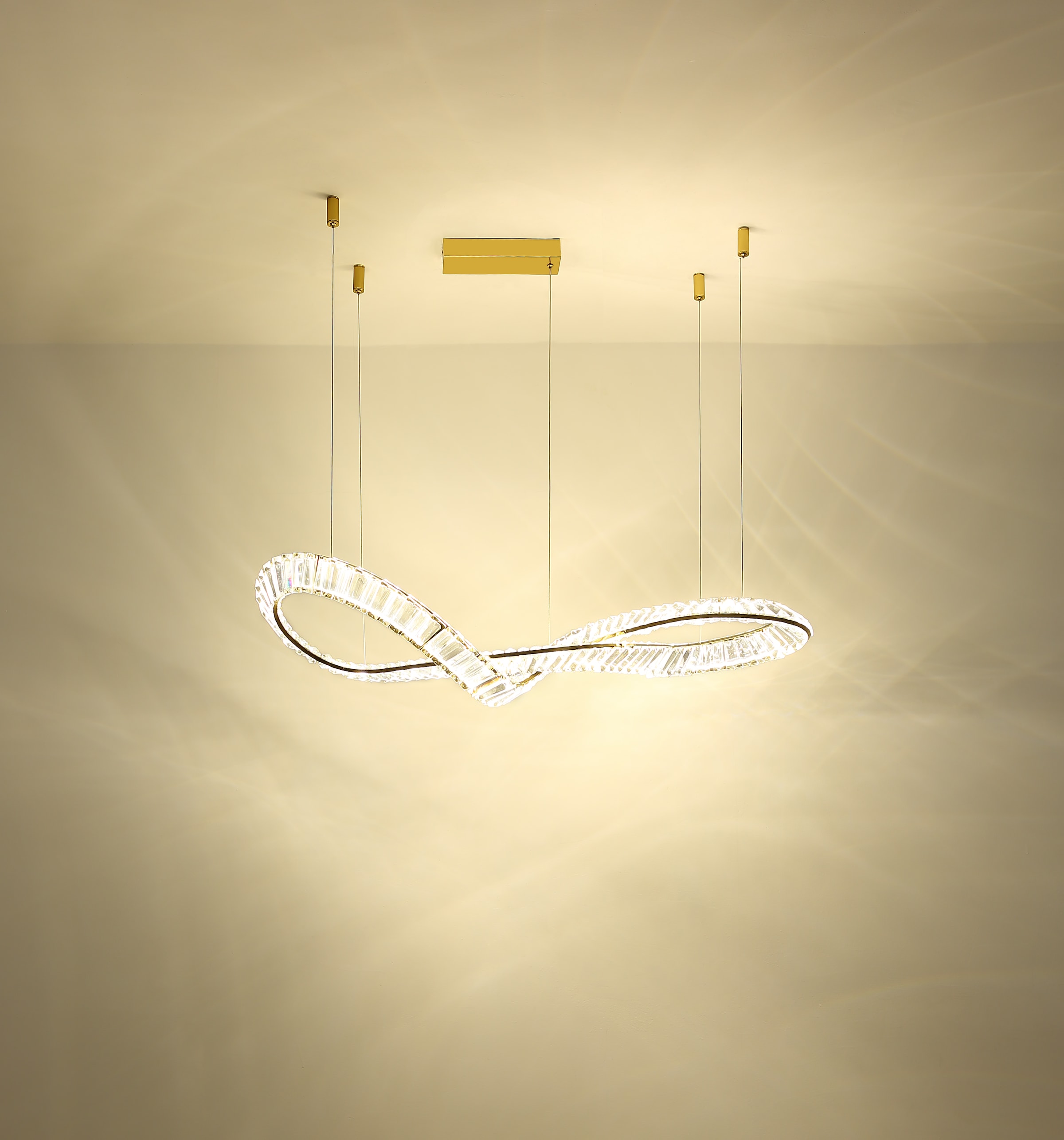 GLOBO LIGHTING Hängeleuchte »NEIL« LED-Modul 1 Stk. warmweiß - kaltweiß Hängelampe Esszimmer-Leuchte Esstischleuchte Wohnzimmer