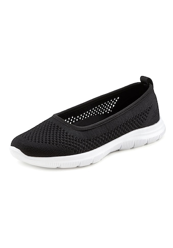 LASCANA Sneaker Ballerinas ultraleichter Slipp...