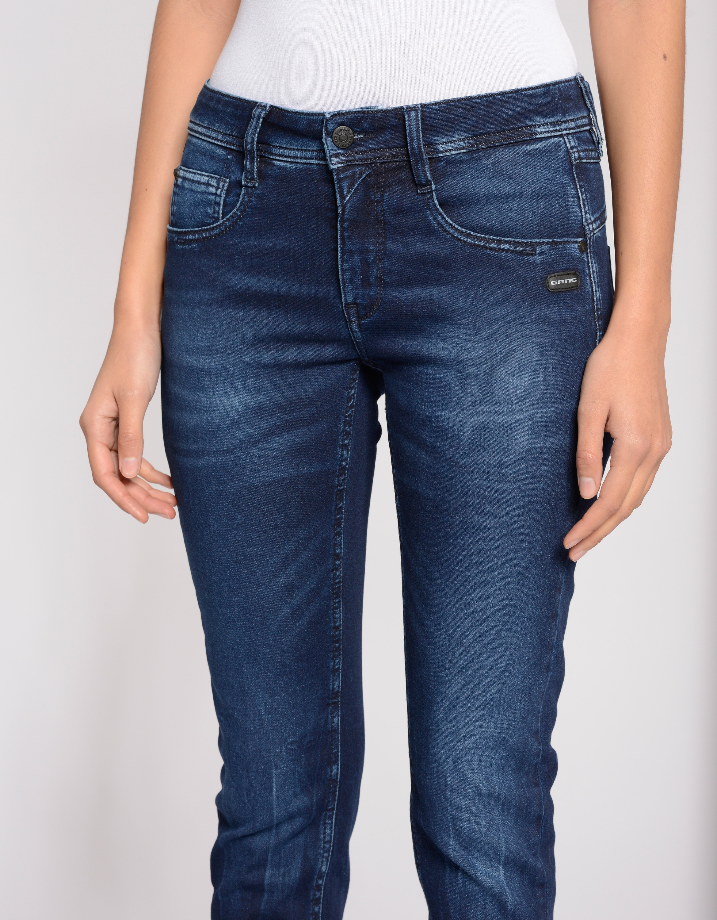 GANG Relax-fit-Jeans »GANG Jeans Relaxed Fit 94AMELIE CROPPED«