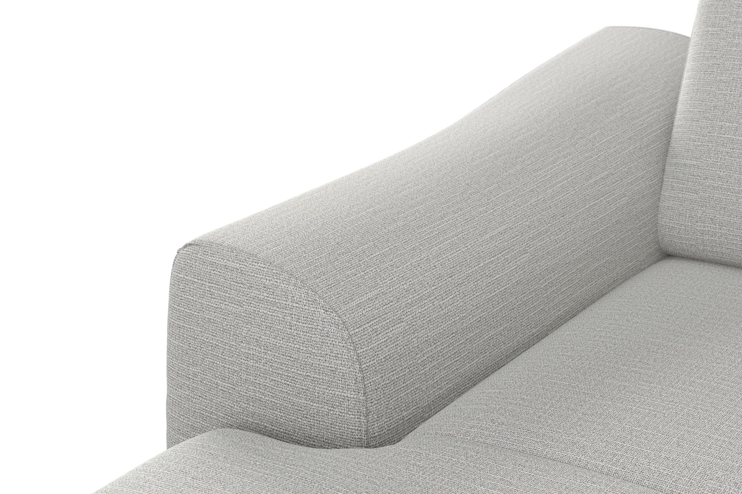 sit&more Wohnlandschaft »Dundee U-Form« mit Federkern und Massivholzfüßen, wahlweise mit Kopfteilverstellung