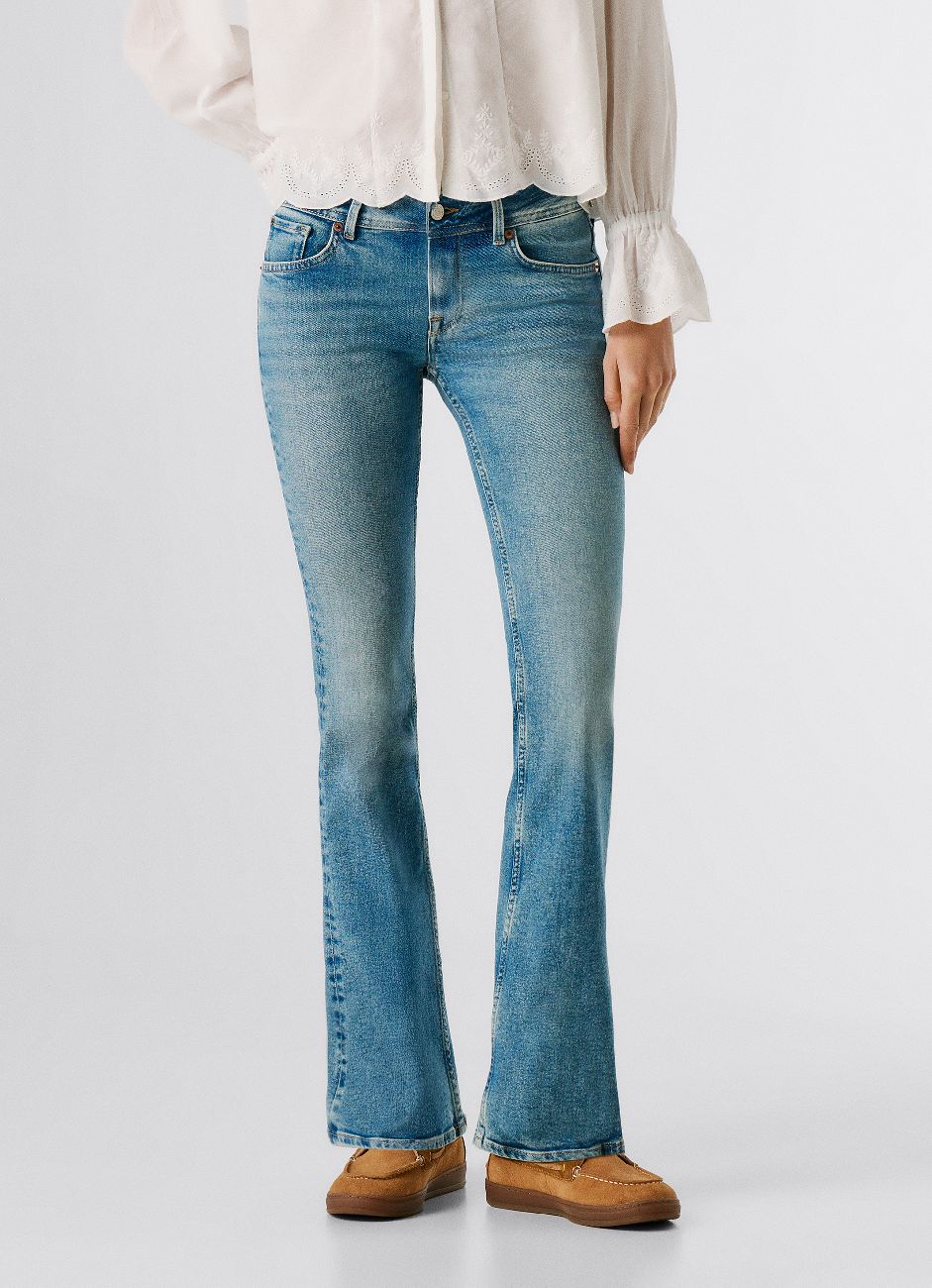 Pepe Jeans 5-Pocket-Jeans "FLARE LW PIMLICO" im Flared Fit