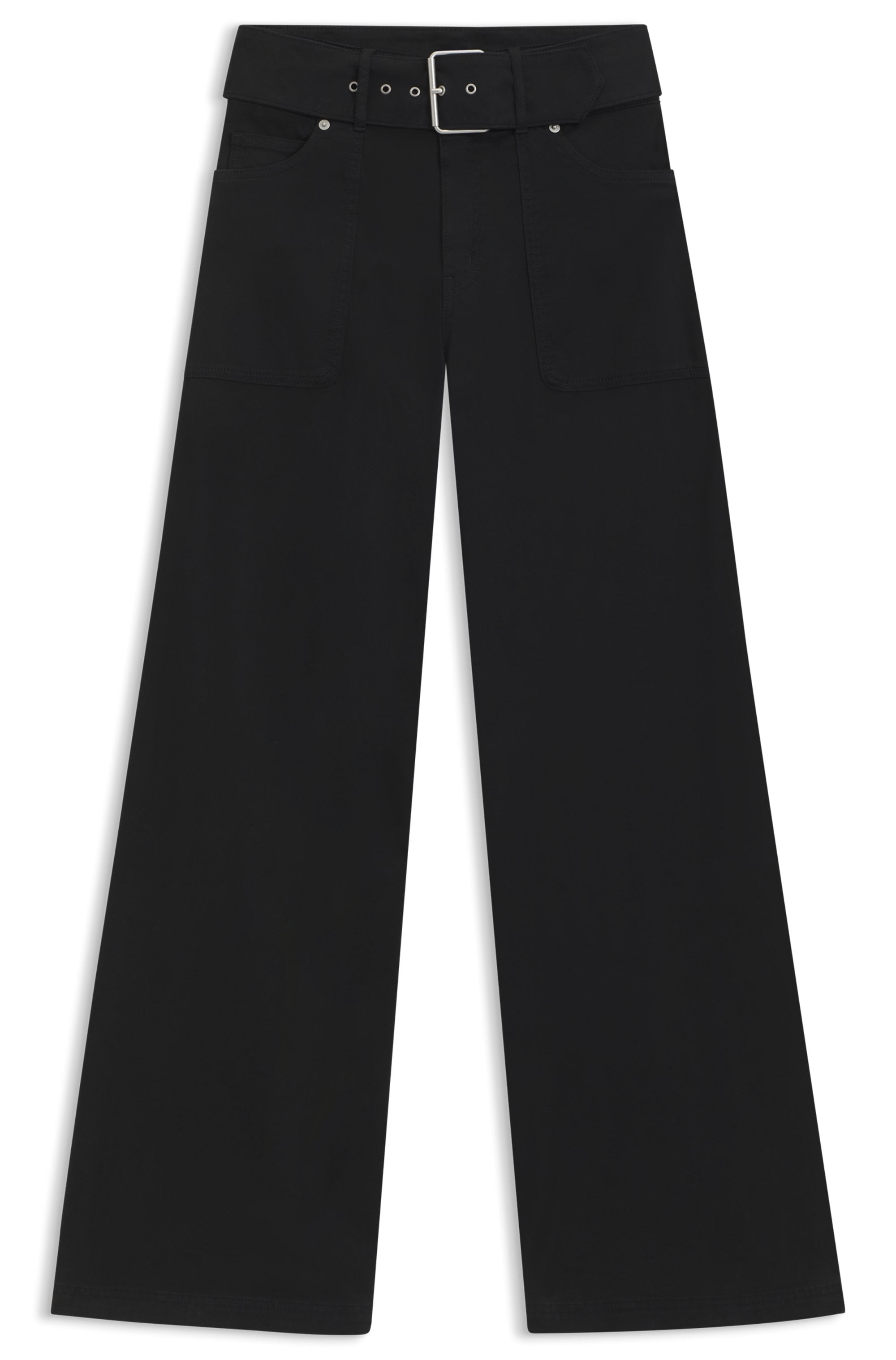 HUGO Blue Stoffhose »Hicandi«, mit breitem Gürtel