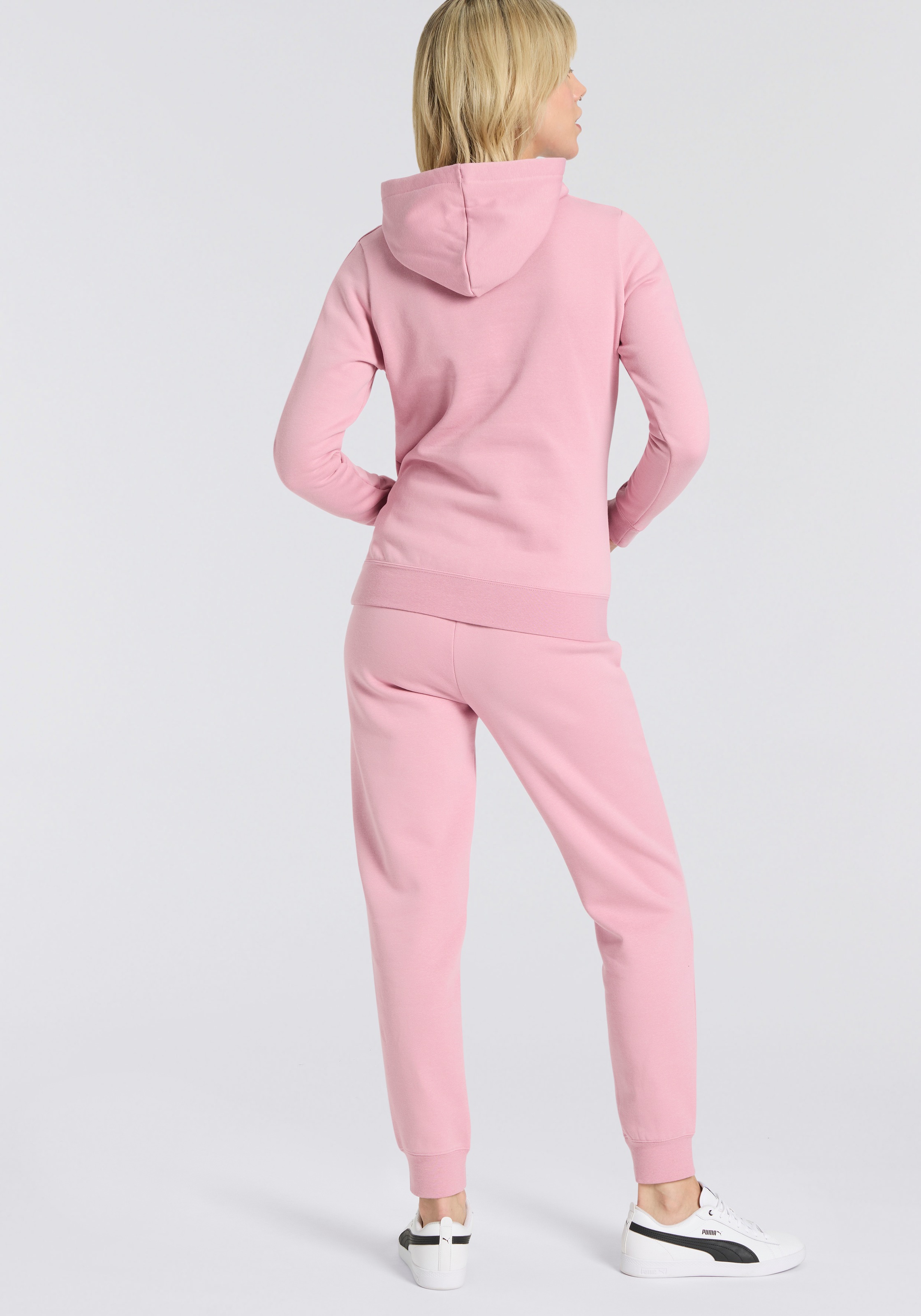 PUMA Trainingsanzug "HOODED SWEAT SUIT FL CL" 2 Stk. günstig online kaufen