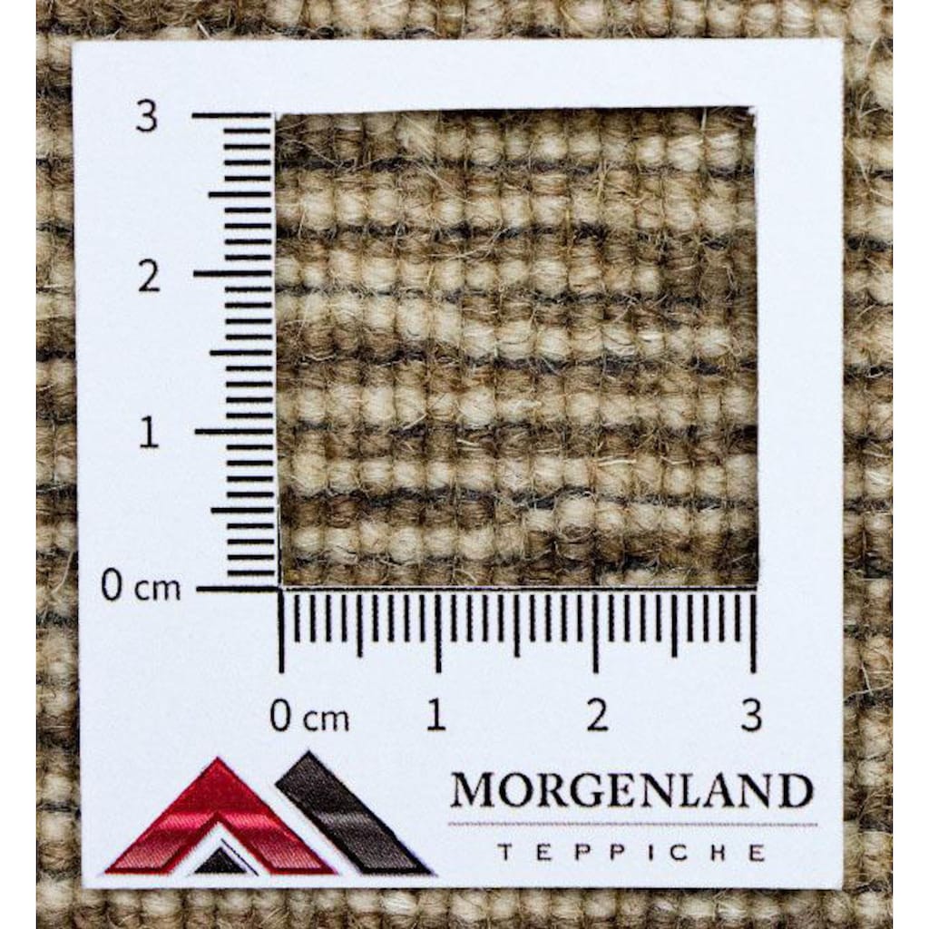 morgenland Wollteppich »Loribaft Teppich handgewebt beige«, rechteckig