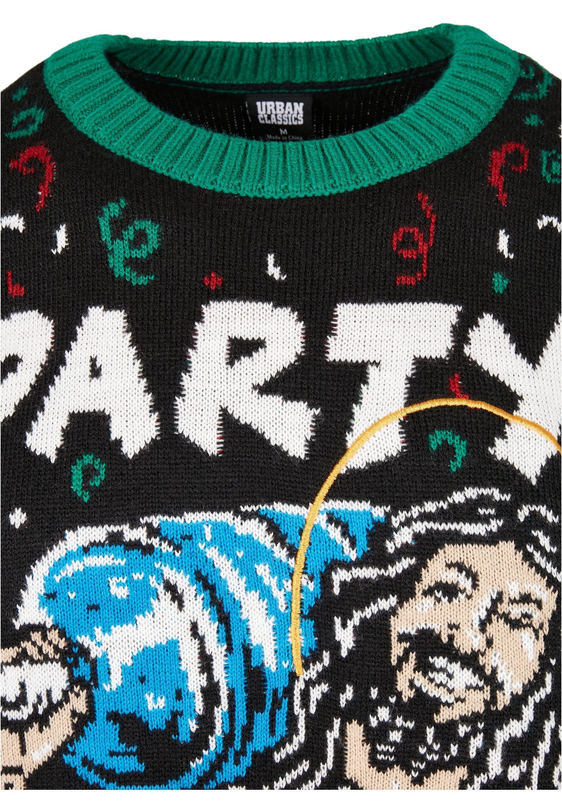 URBAN CLASSICS Rundhalspullover »Urban Classics Herren Savior Christmas Sweater«, (1 tlg.)