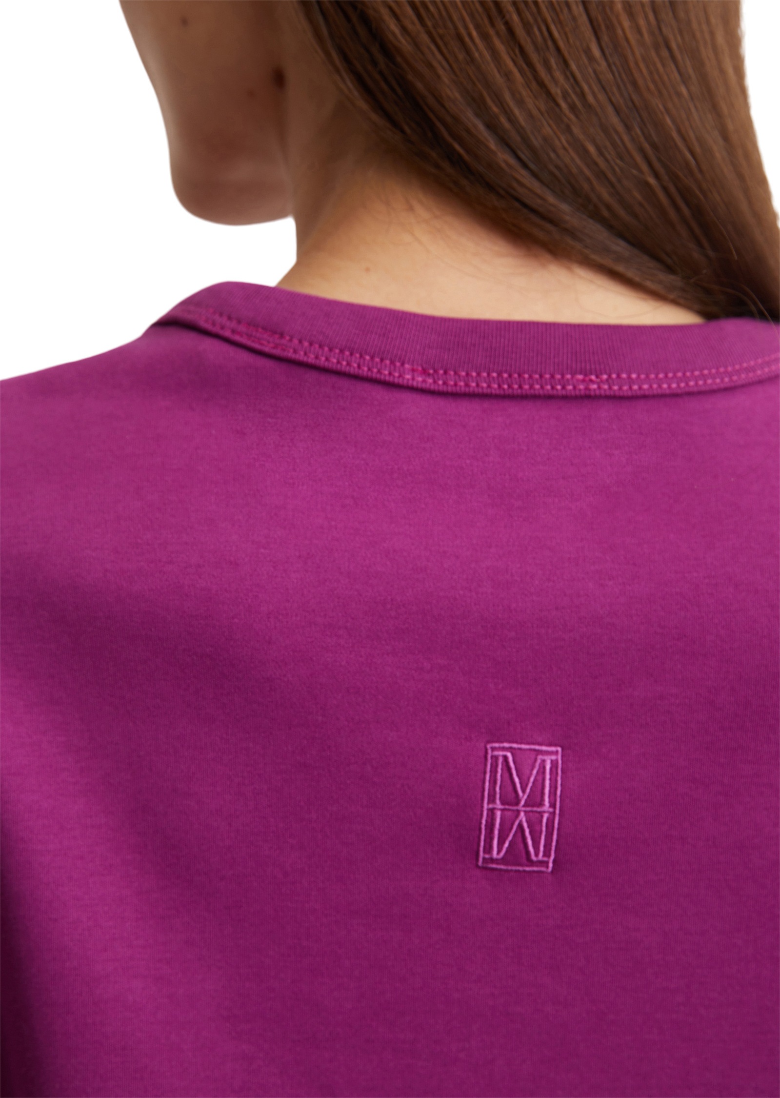 Marc O'Polo T-Shirt »aus Interlock-Jersey«