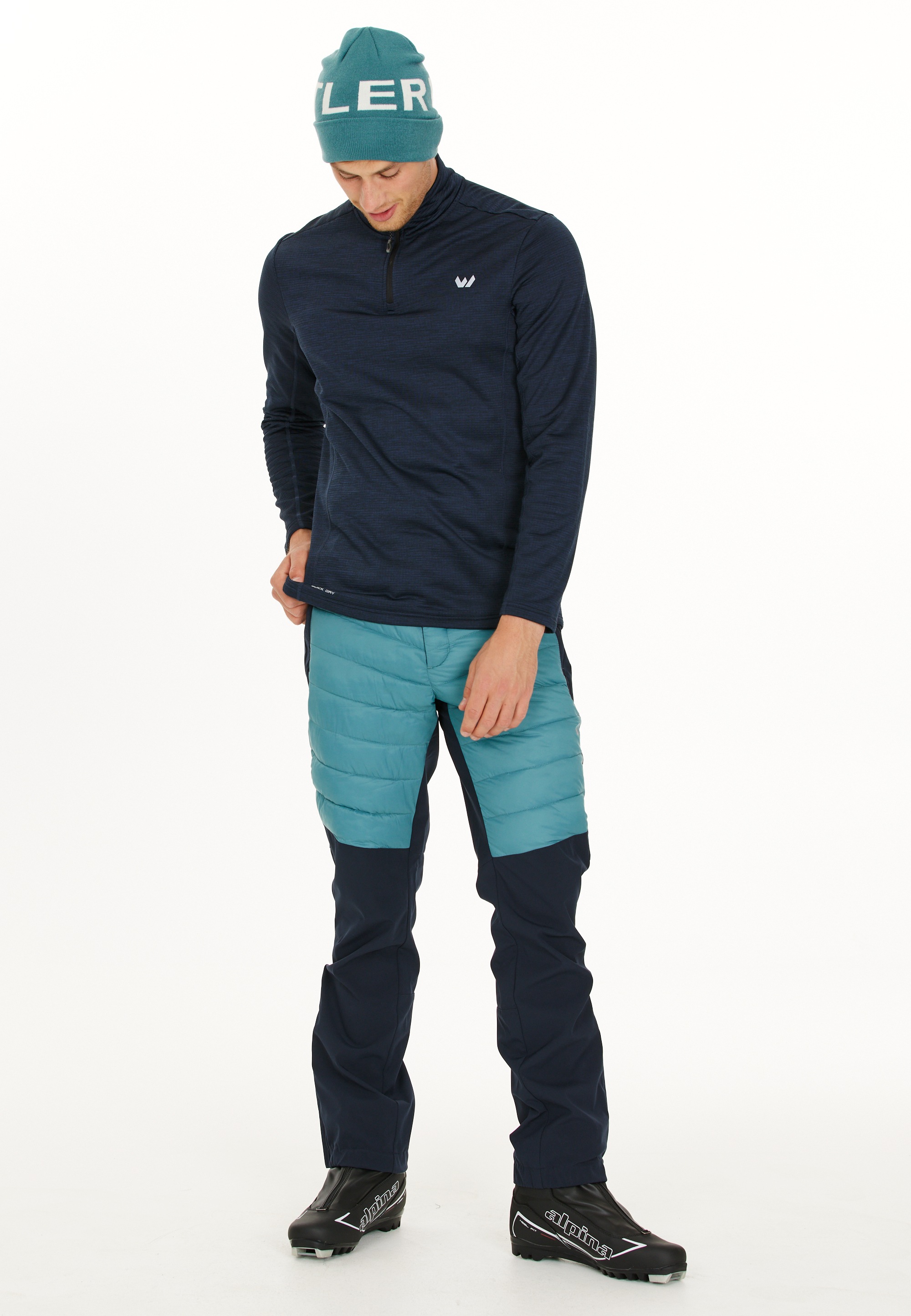 WHISTLER Funktionsshirt »Kalle M Waffle Midlayer«, (1 tlg.), mit Quick Dry-Funktion