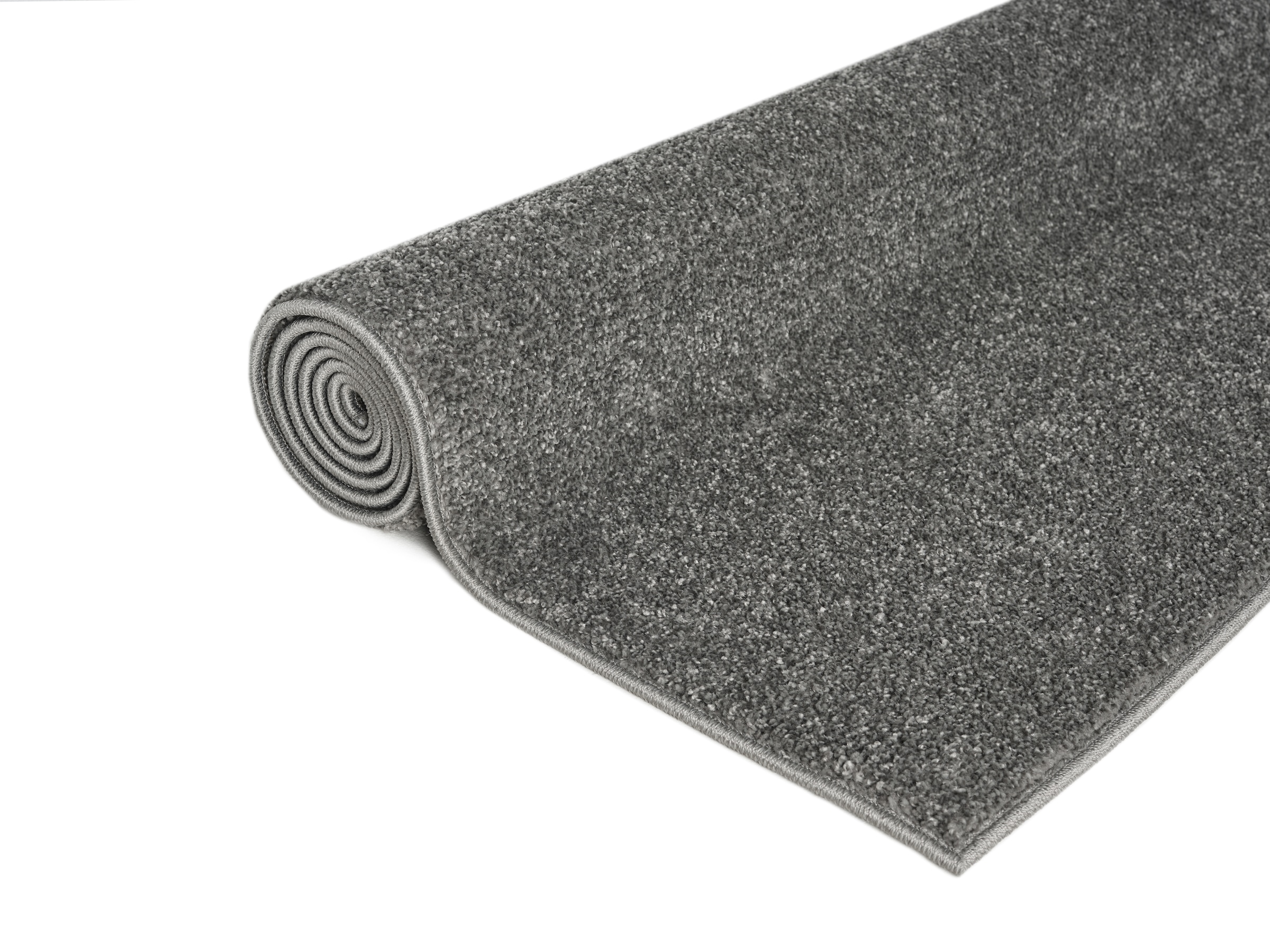 OTTO home Teppich »Lisam« rechteckig 15 mm Höhe meliert, uni, Wohnzimmer, Schlafzimmer