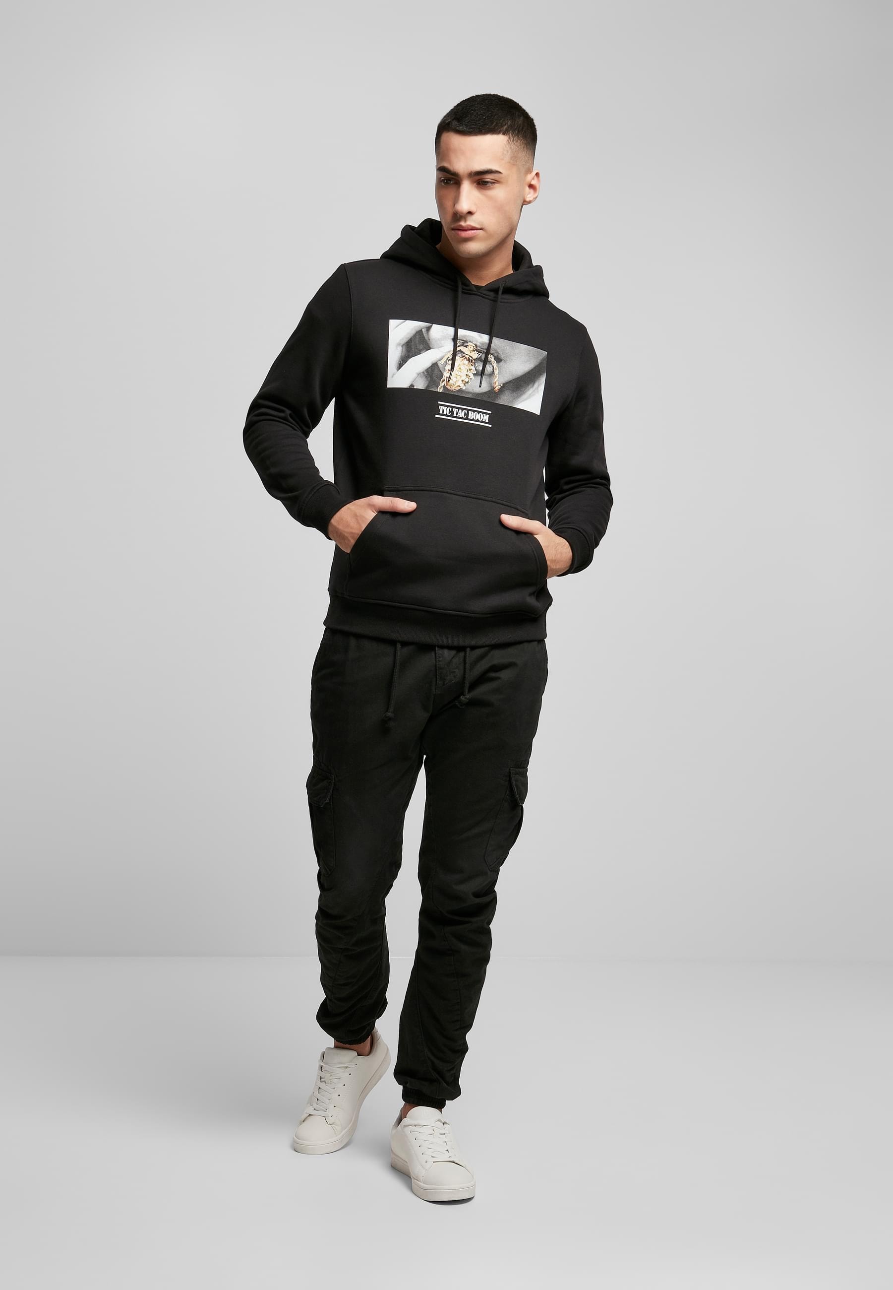 MisterTee Kapuzensweatshirt »MisterTee Herren Boom Hoody«, (1 tlg.)